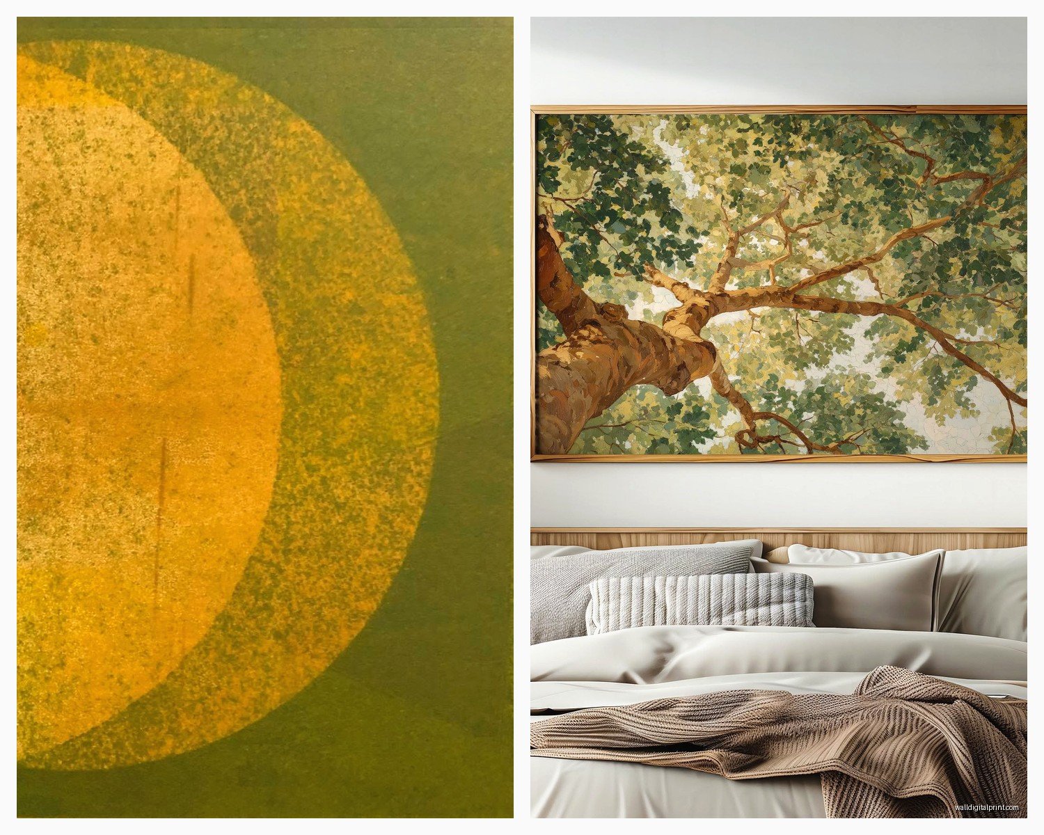 Earthy Wall Art: Natural Earth Tone Organic Designs
