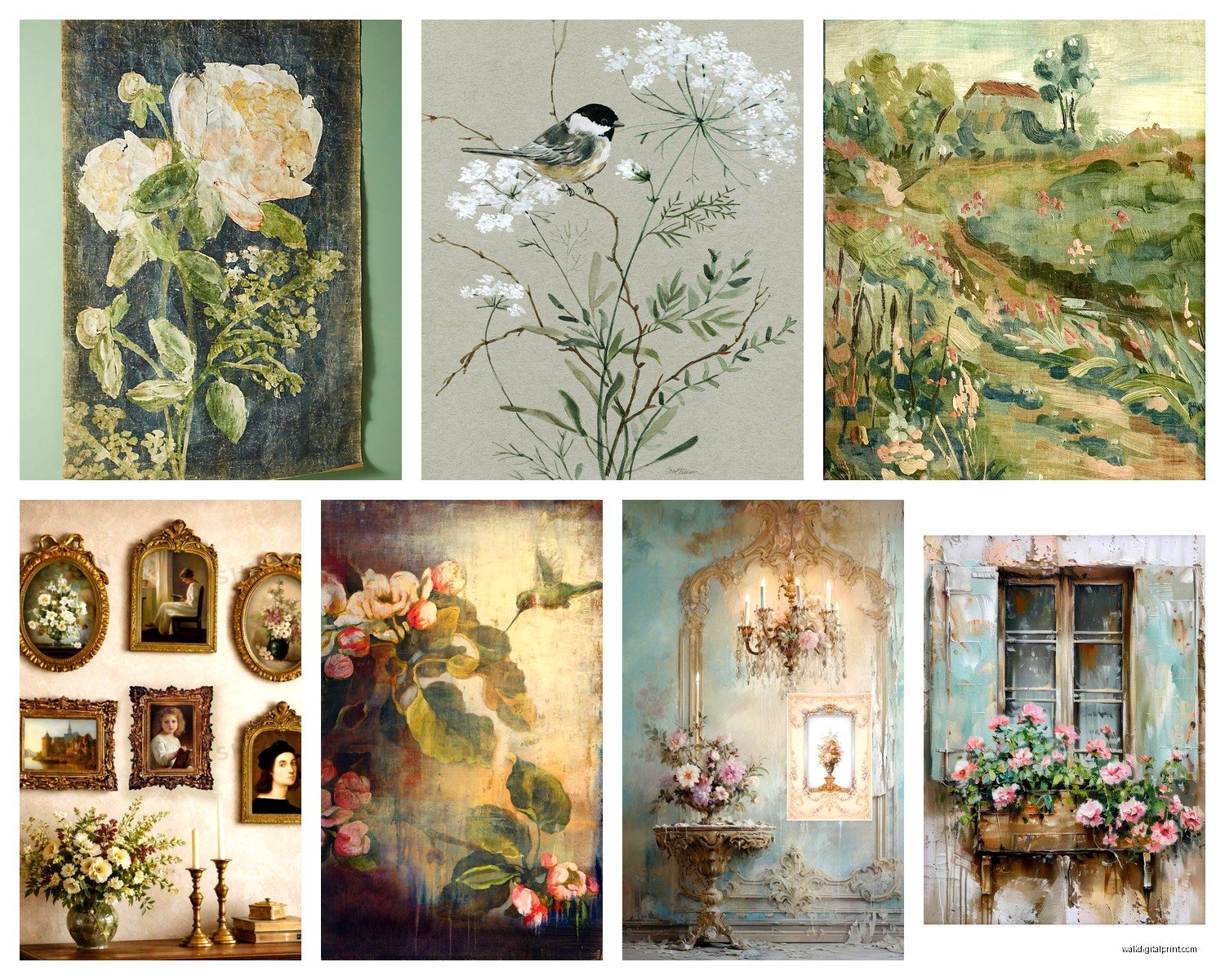 French Country Wall Art: Provence-Inspired Vintage Decor