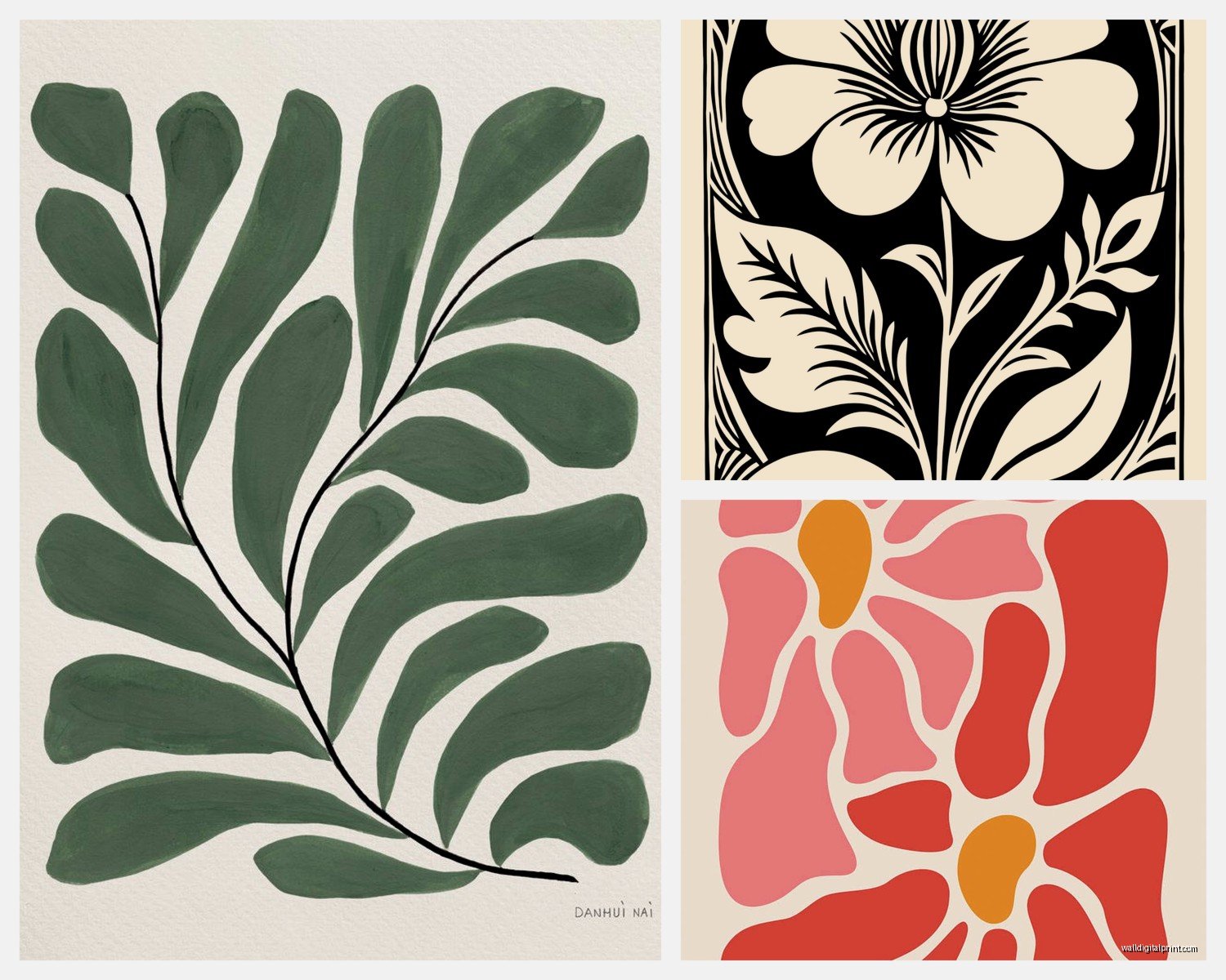 Graphic Wall Art: Bold Typography & Design Elements