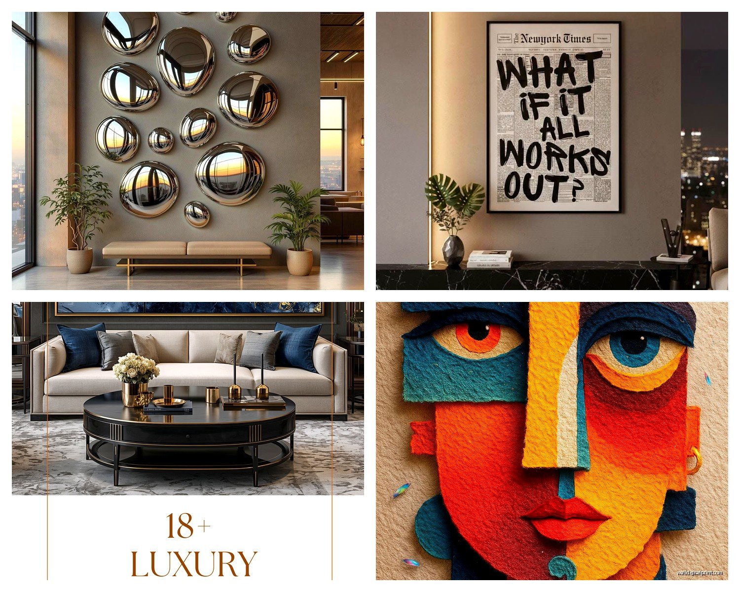 High End Wall Art: Luxury Designer Investment Pieces