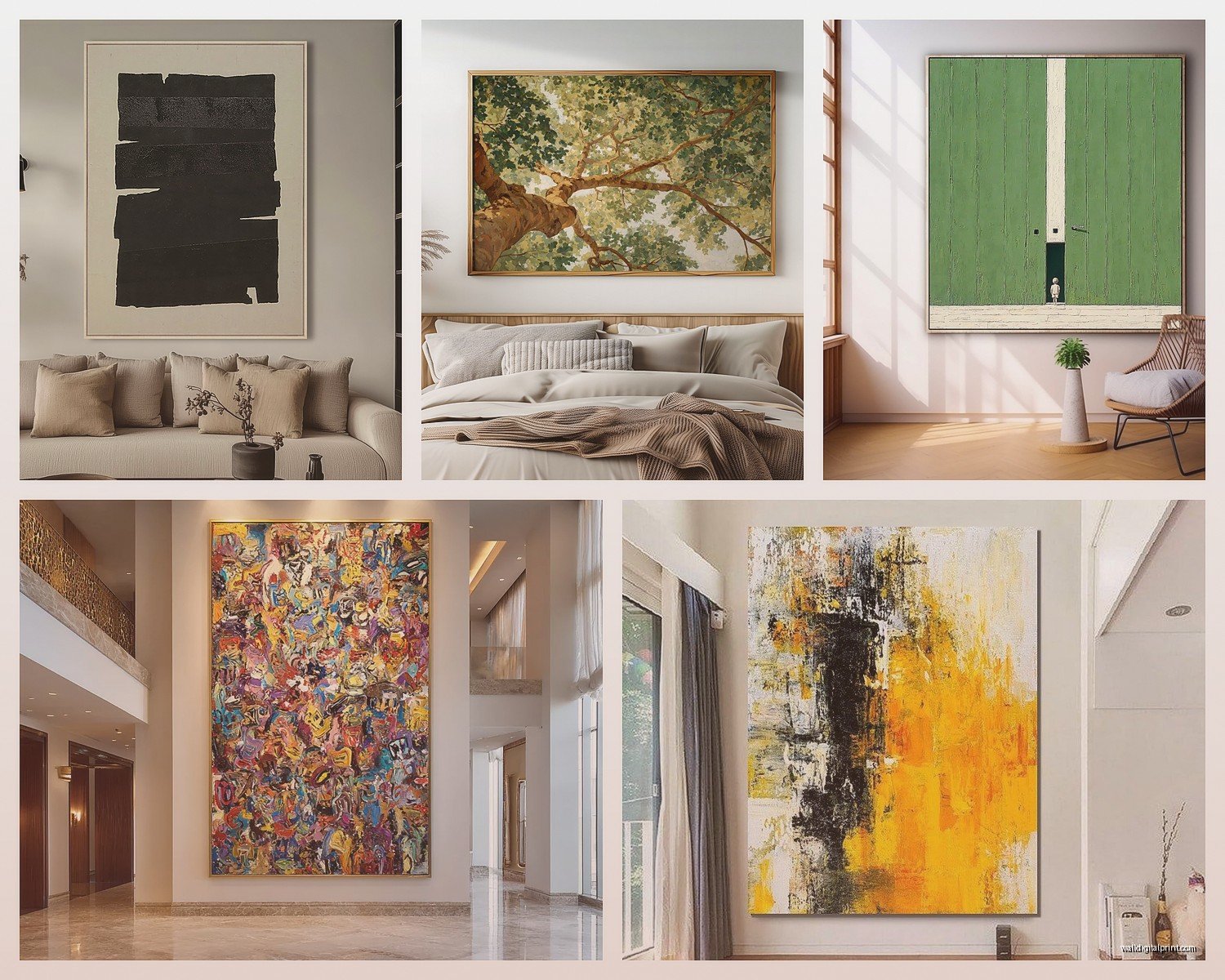 Huge Wall Art: Extra Oversized Enormous Statement Pieces