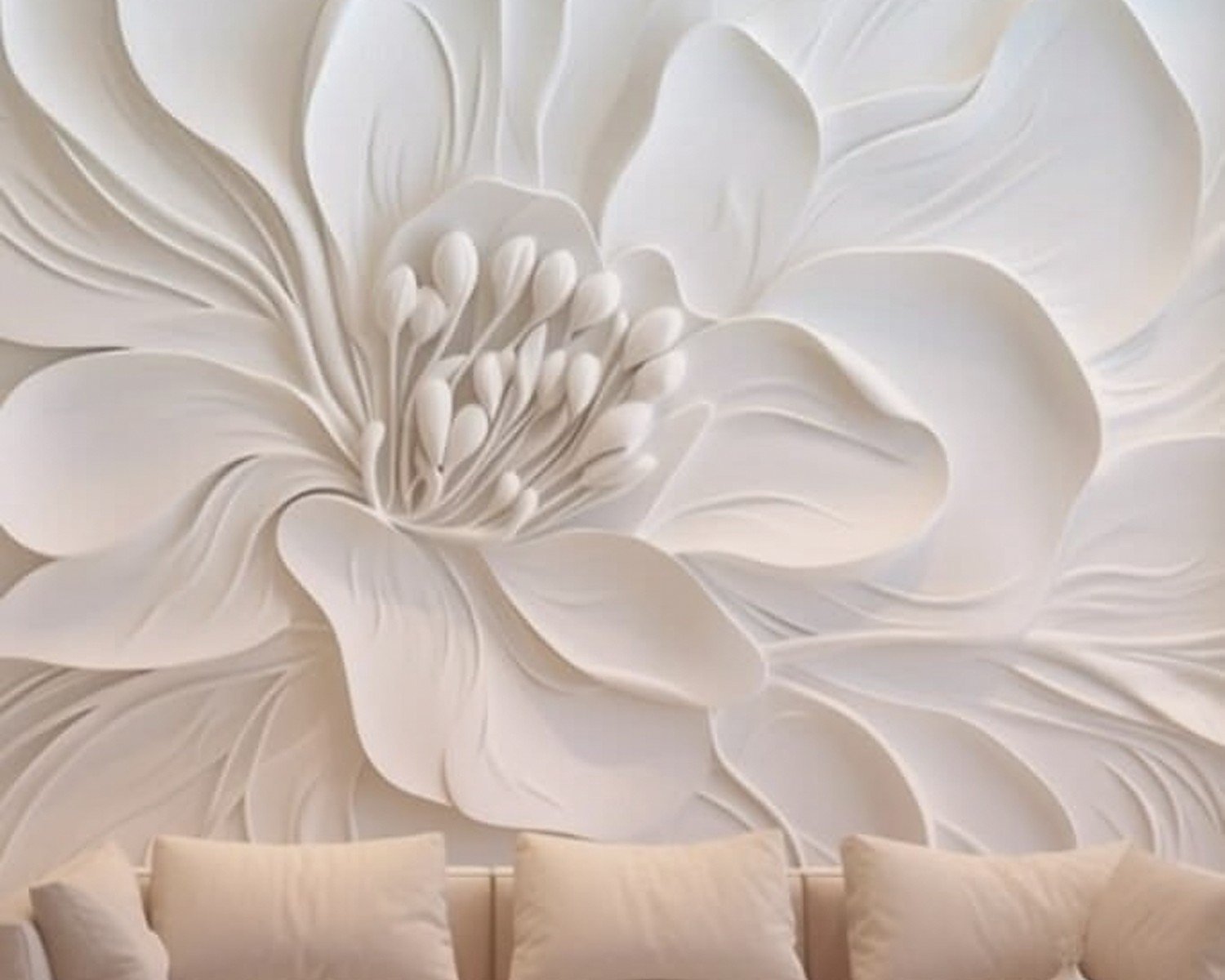 Large 3D Wall Art: Oversized Dimensional Relief Designs