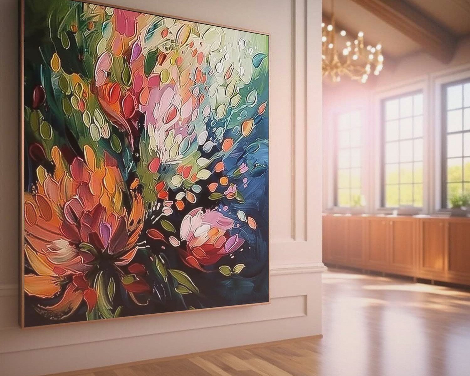 Large Modern Wall Art: Oversized Contemporary Pieces