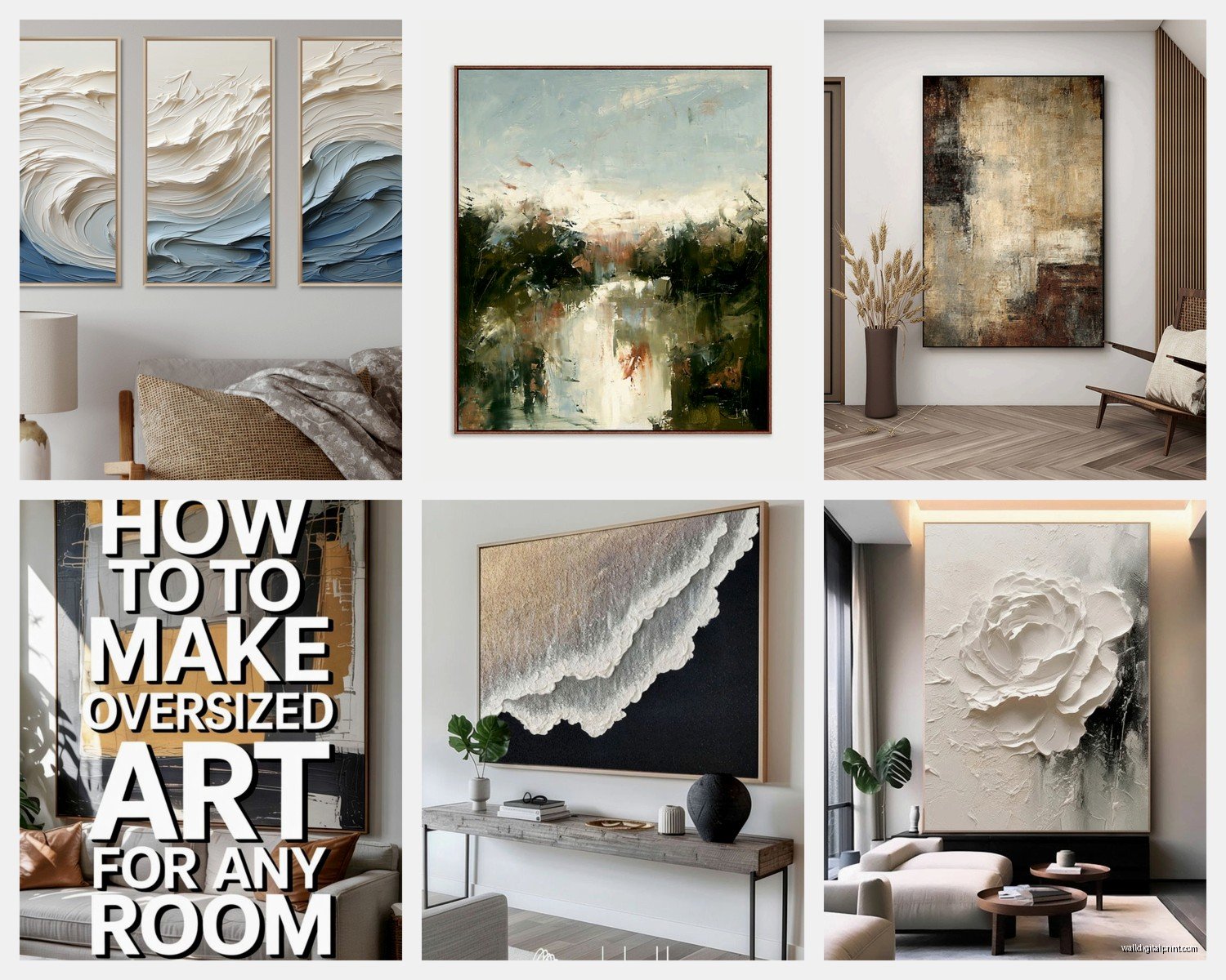 Large Wall Art: Oversized Statement Pieces Buyer's Guide