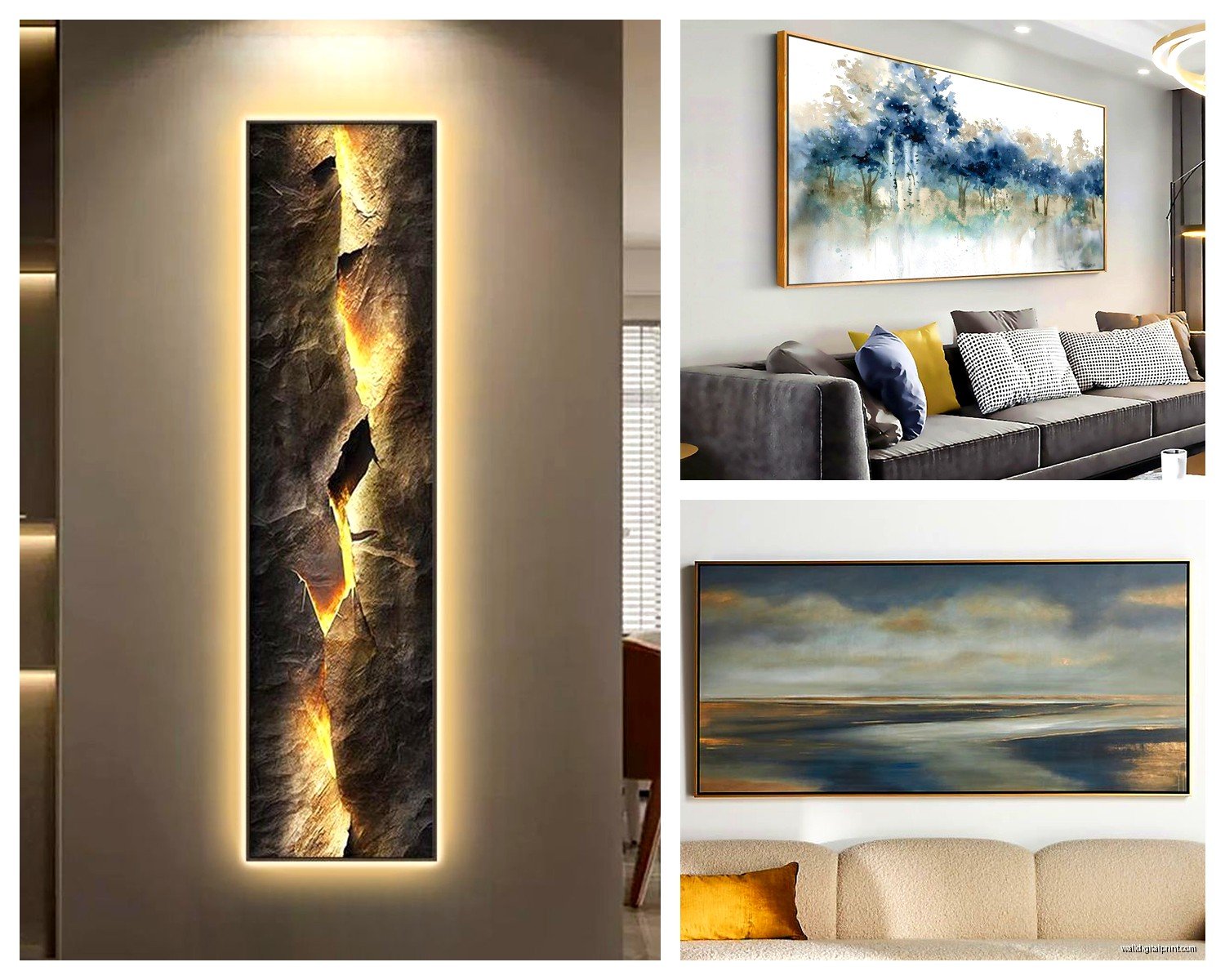 Large Wall Art for Bedroom: Oversized Sleep Space Decor