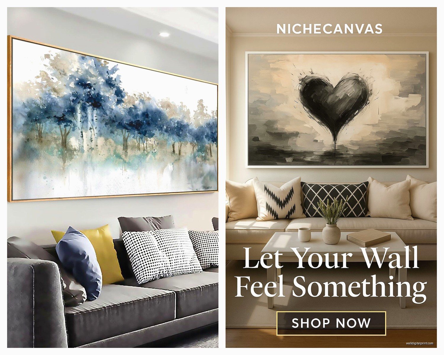 Large Wall Art for Bedroom: Oversized Sleep Space Decor