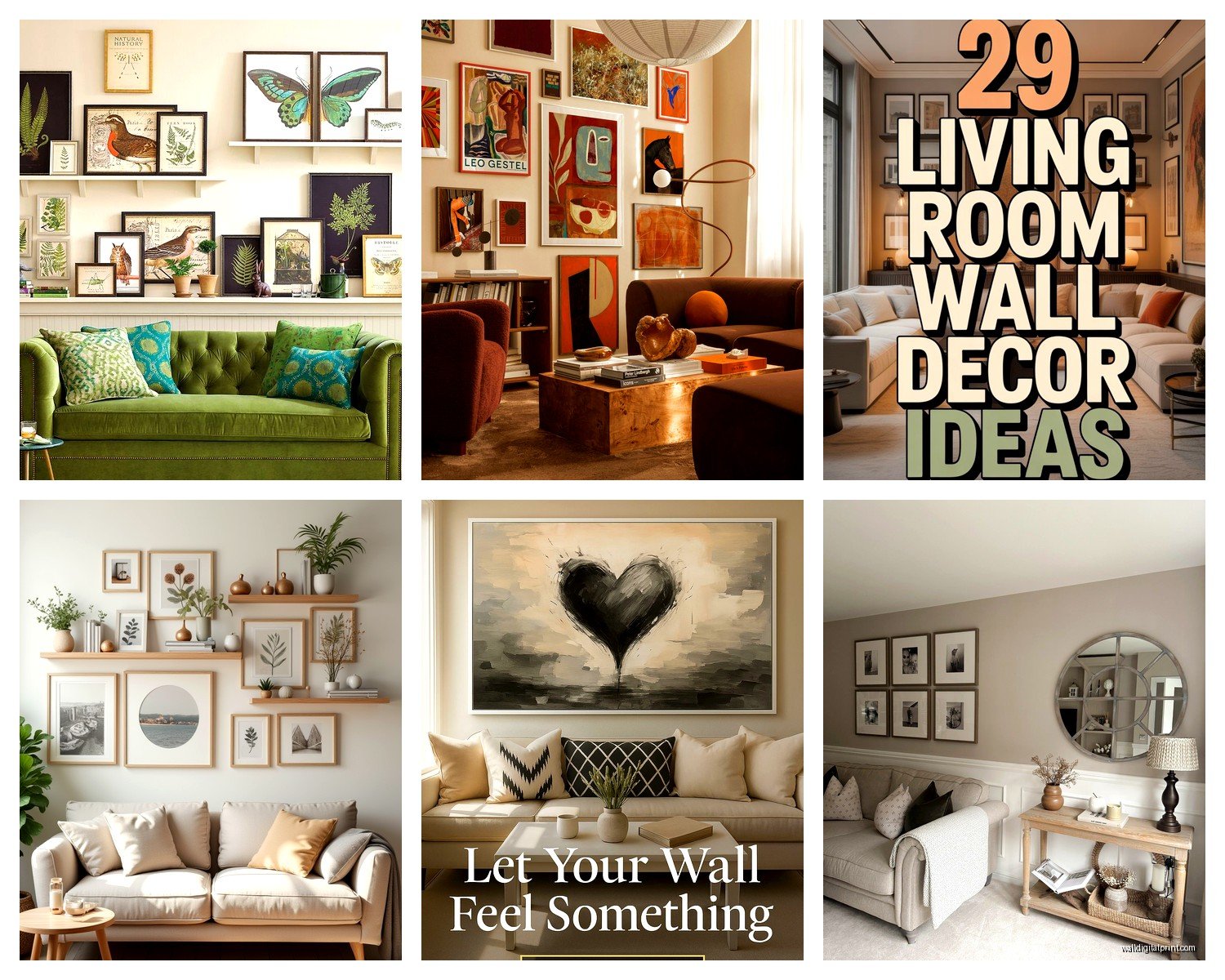 Lounge Room Wall Art: Casual Living Space Decor