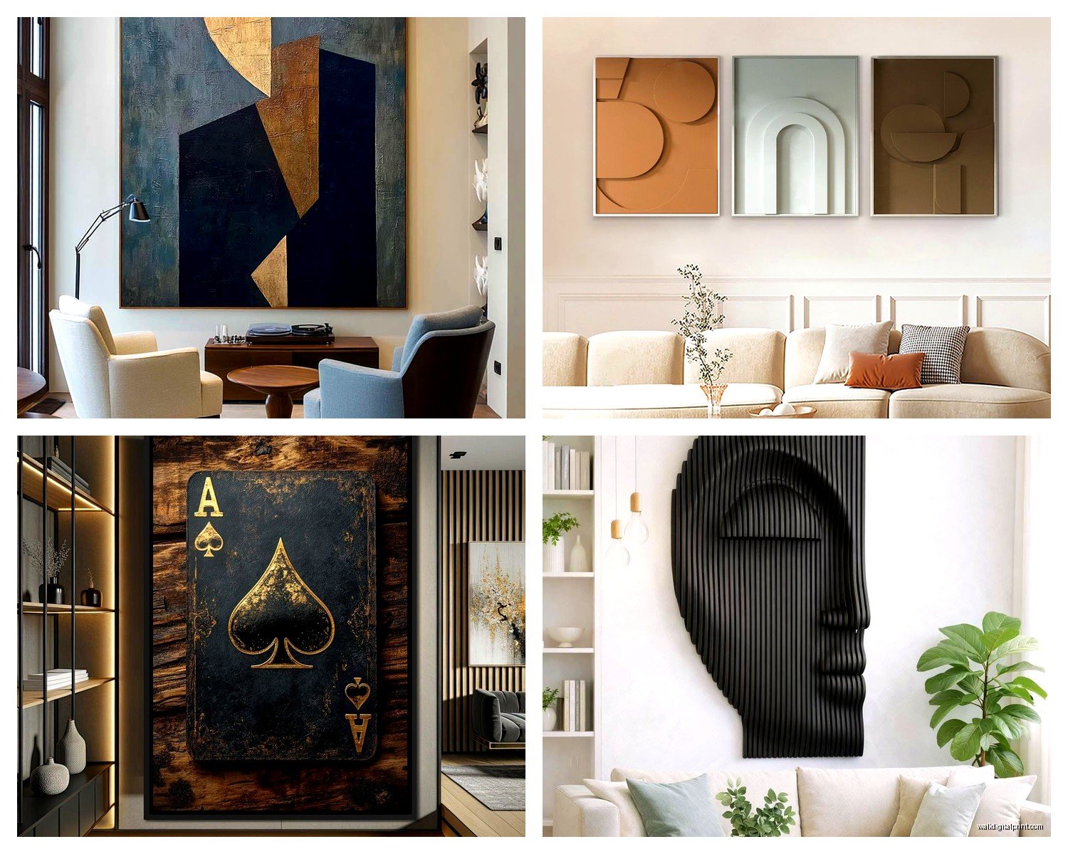 Lounge Wall Art: Relaxation Sitting Room Comfortable Decor