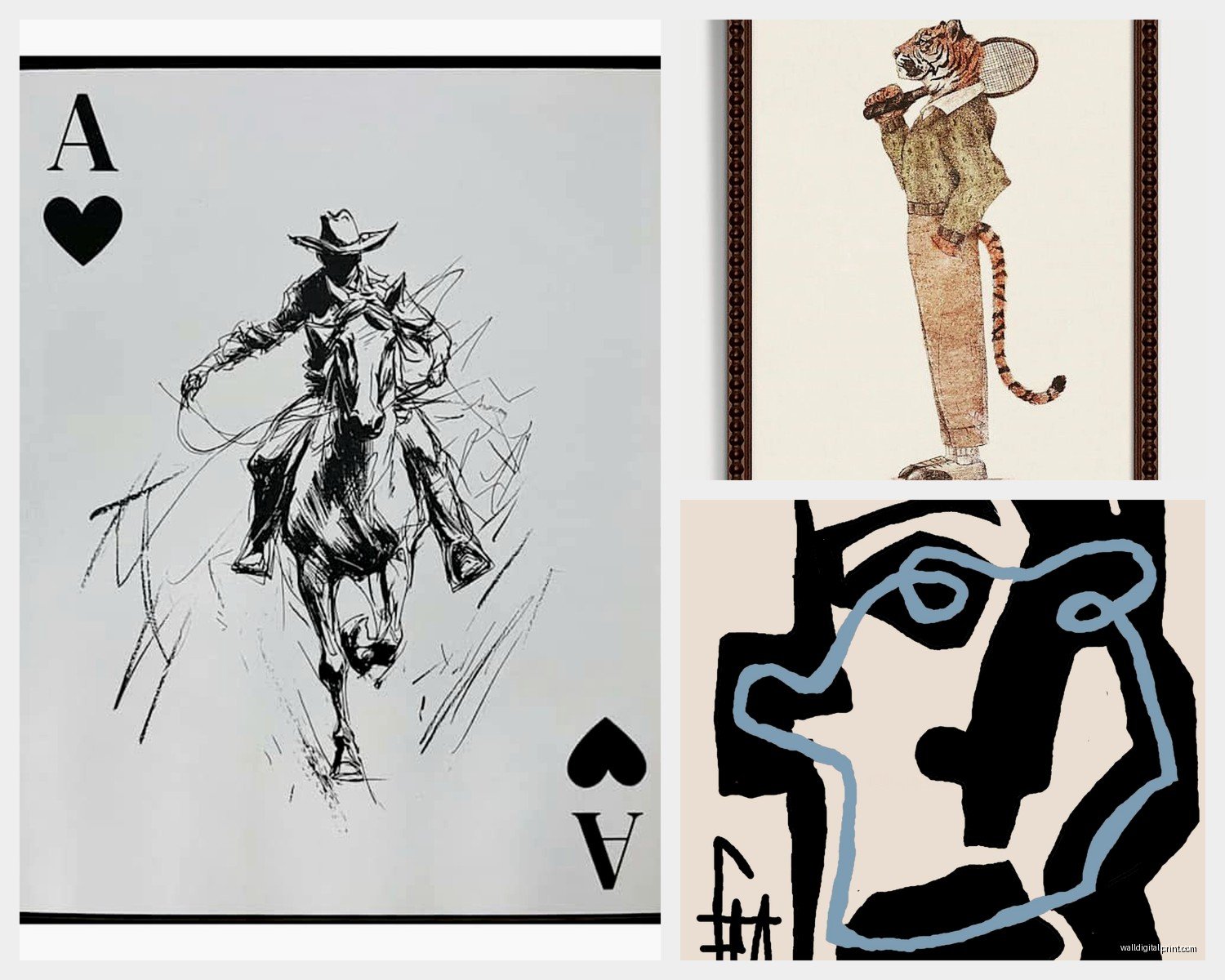 Manly Wall Art: Masculine Tough Guy Cave Decor