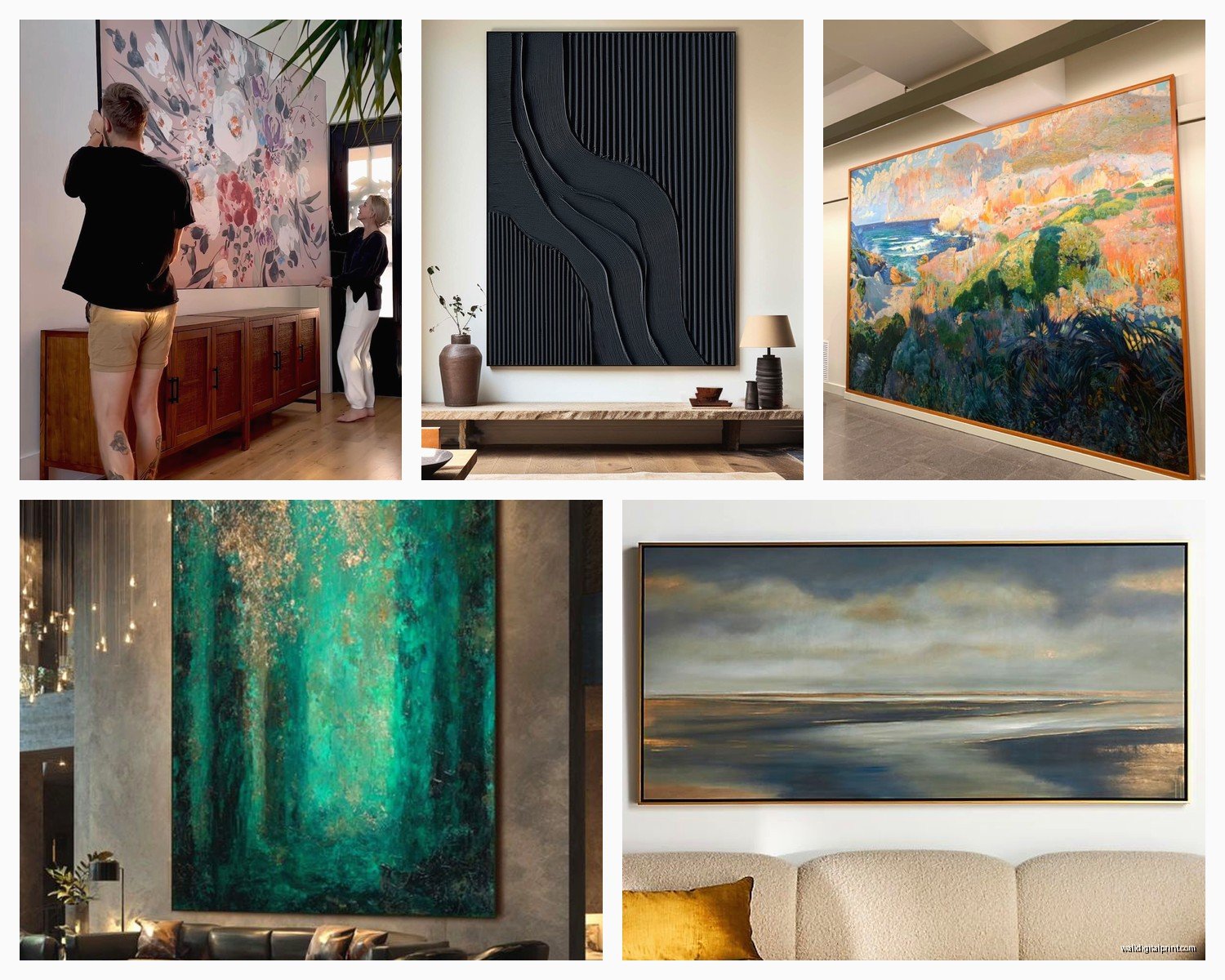 Massive Wall Art: Enormous Statement Pieces & Murals