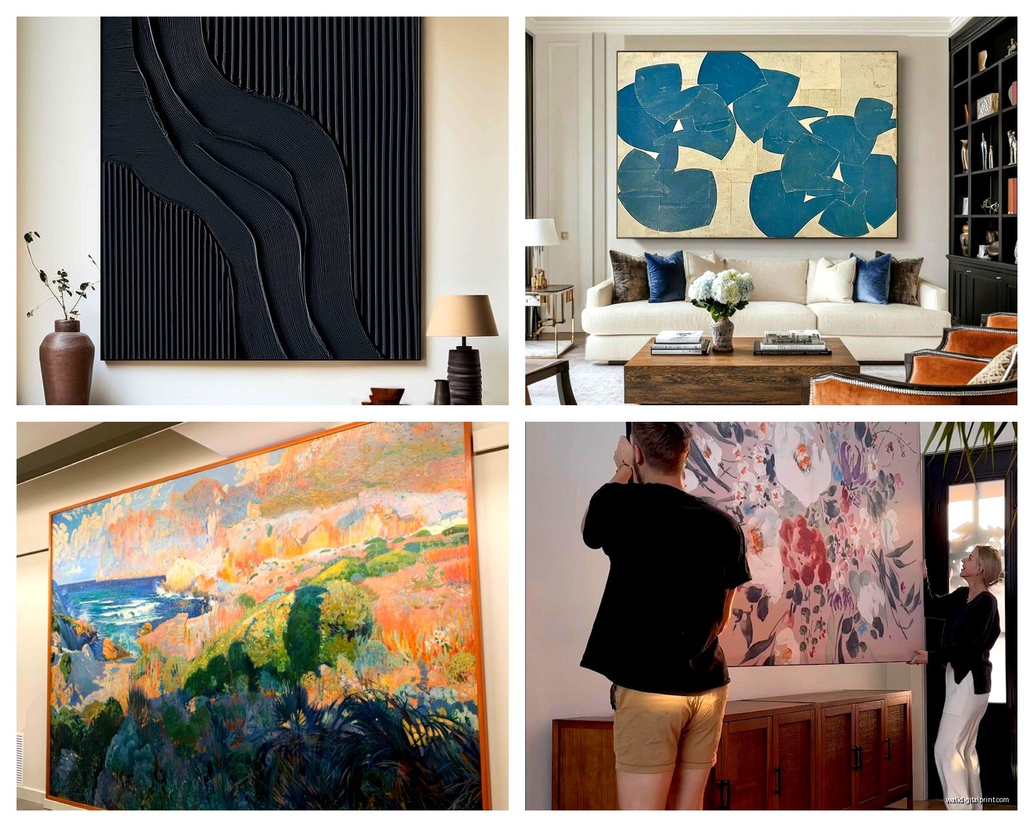 Massive Wall Art: Enormous Statement Pieces & Murals