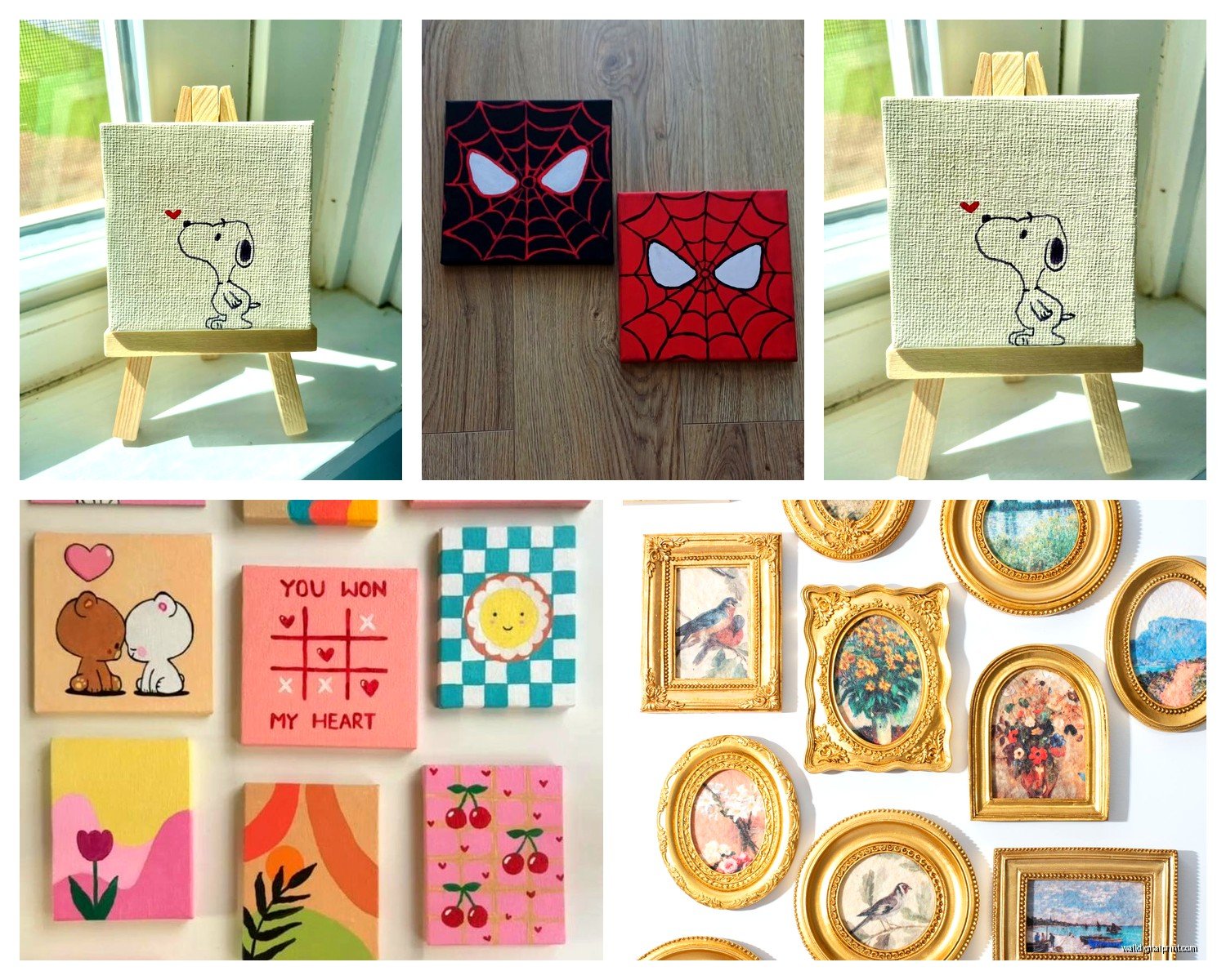 Mini Wall Art: Small Accent Pieces & Gallery Walls