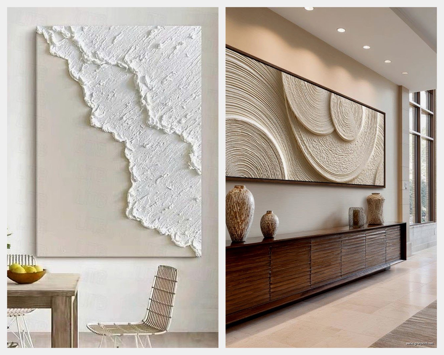 Modern Large Wall Art for Living Room: Oversized Contemporary