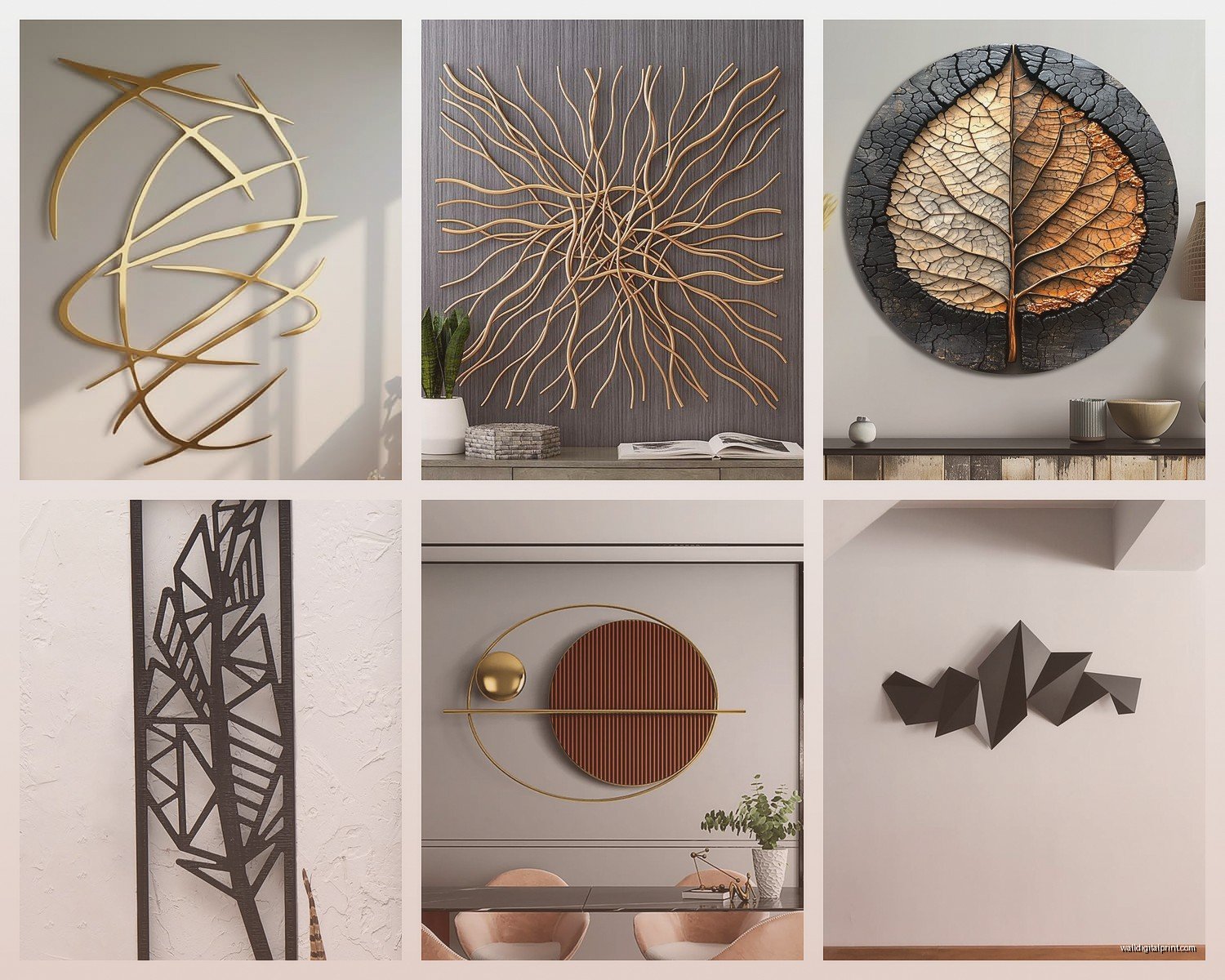 Modern Metal Wall Art: Contemporary Steel Sculptures