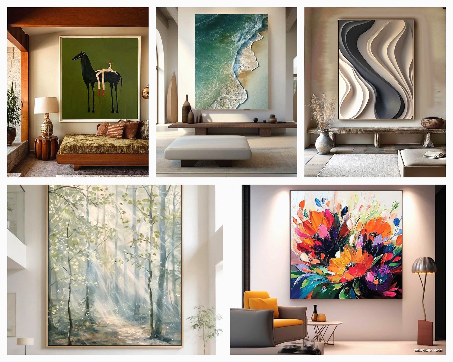 Oversized Wall Art for Living Room: Extra Large Main Space