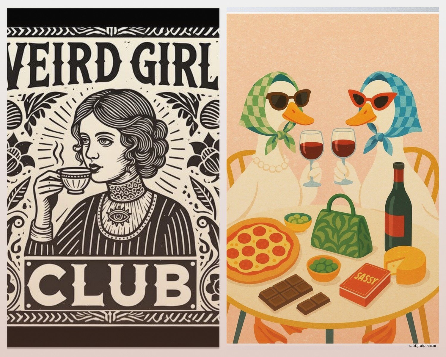 Quirky Wall Art: Unique Eccentric Conversation Pieces