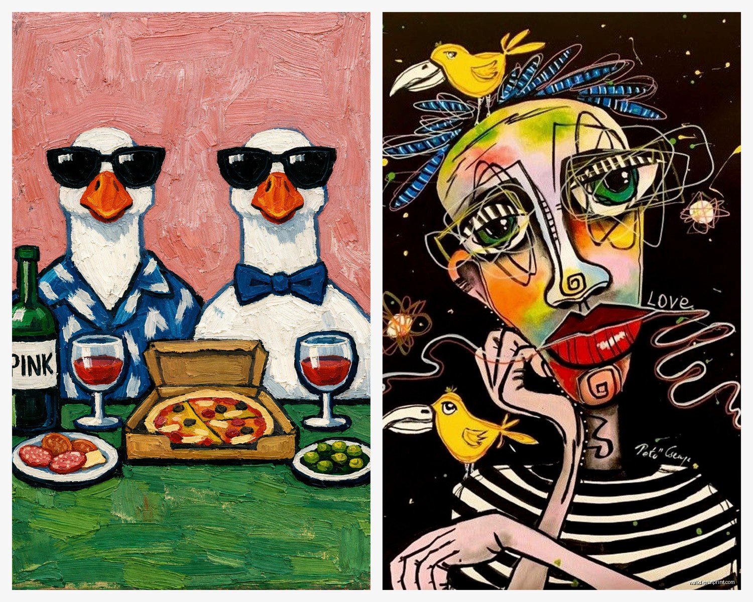 Quirky Wall Art: Unique Eccentric Conversation Pieces