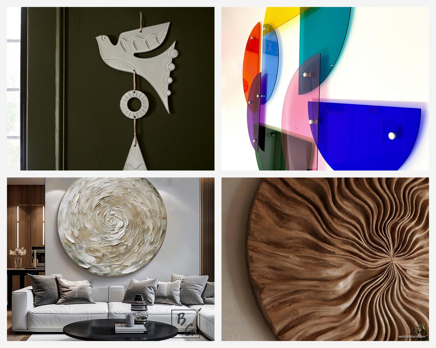 Round Wall Art: Circular Designs & Display Ideas