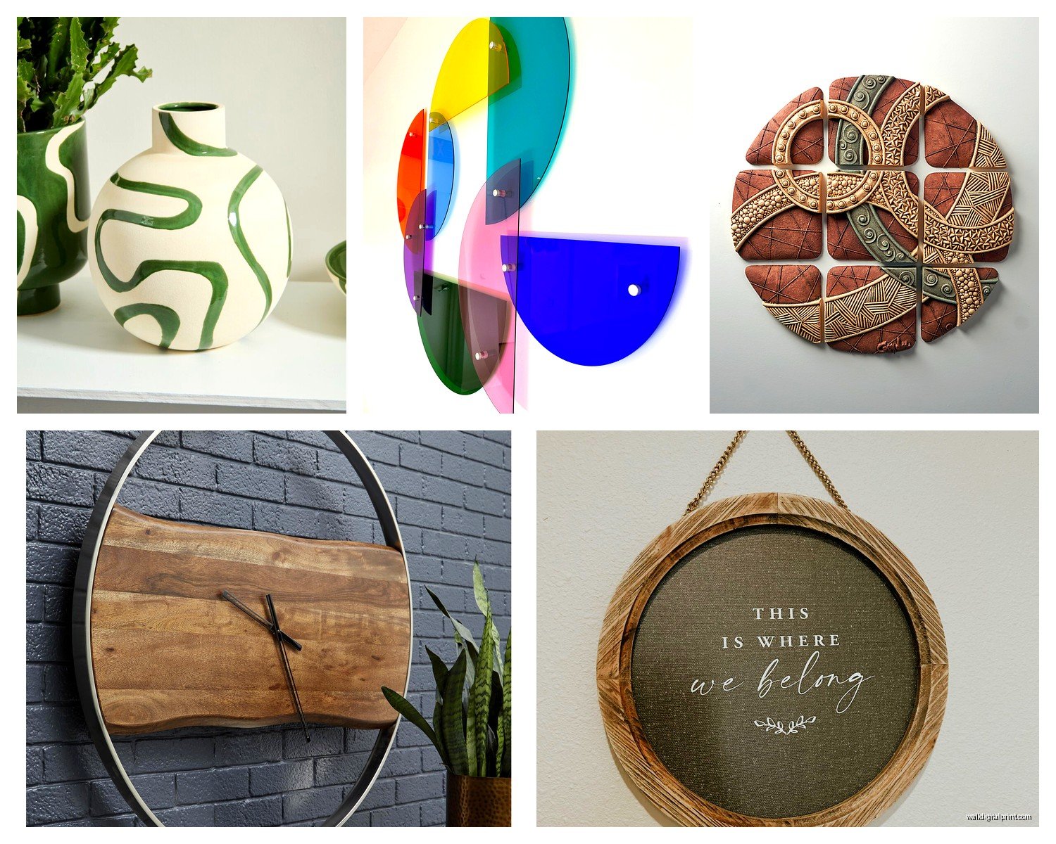 Round Wall Art: Circular Designs & Display Ideas