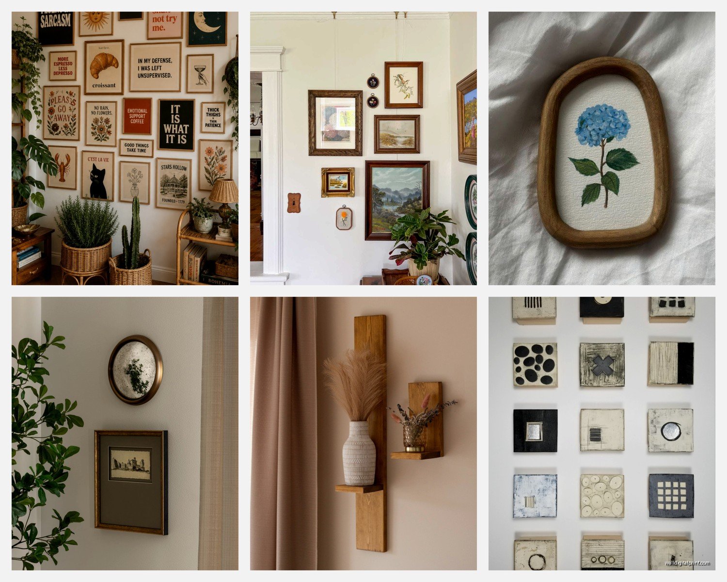 Small Wall Art Decor: Accent Pieces & Mini Gallery Walls