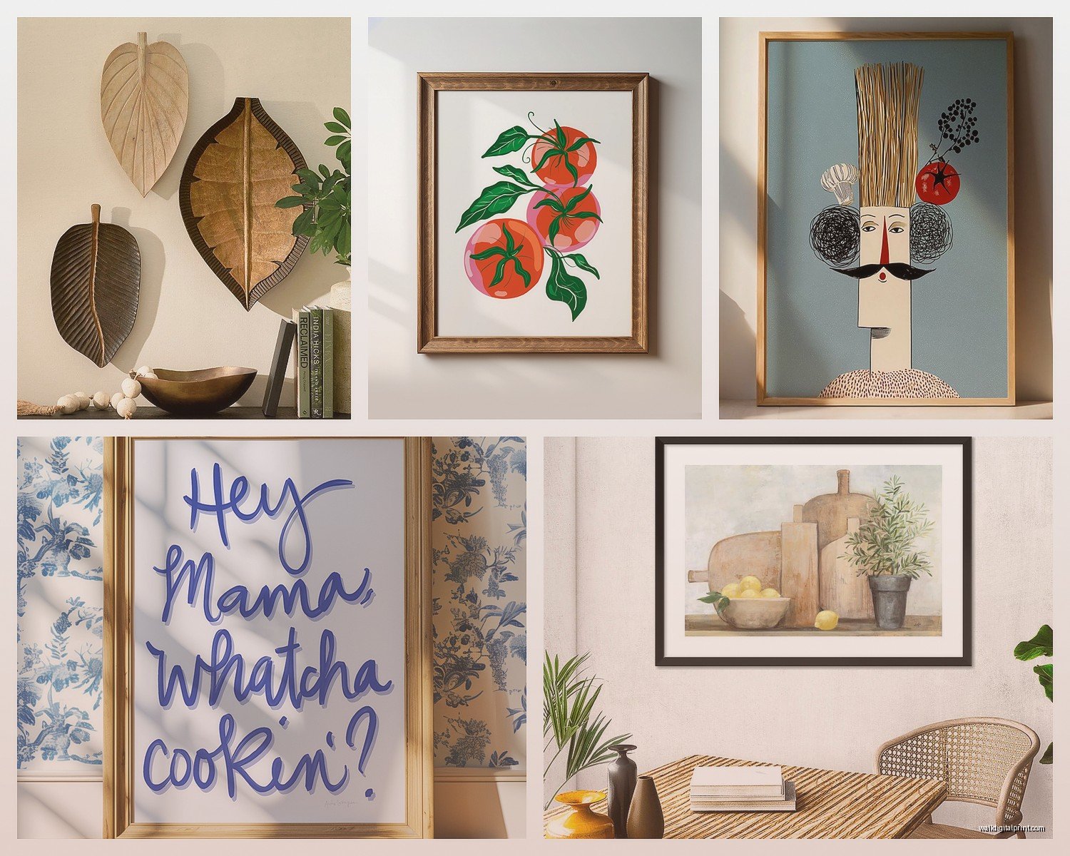 Unique Kitchen Wall Art: One-of-a-Kind Cooking Space Decor