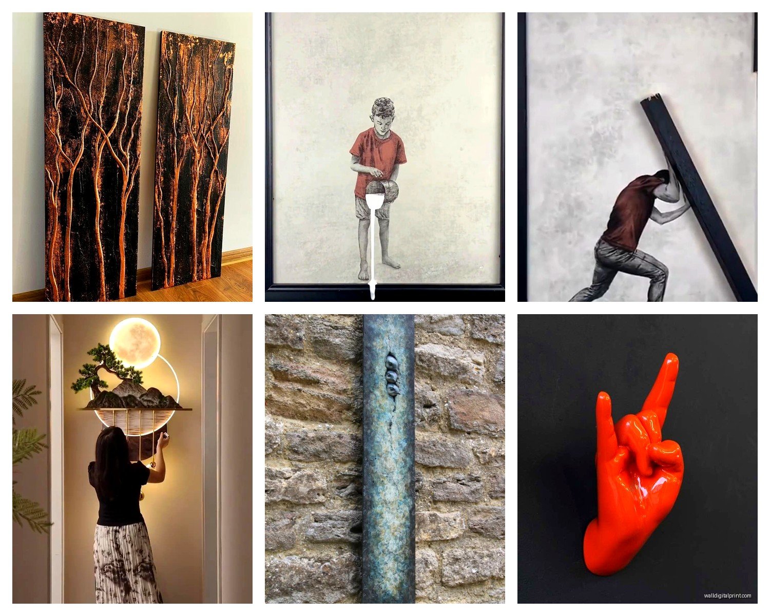 Unusual Wall Art: Unique Quirky Conversation Starters