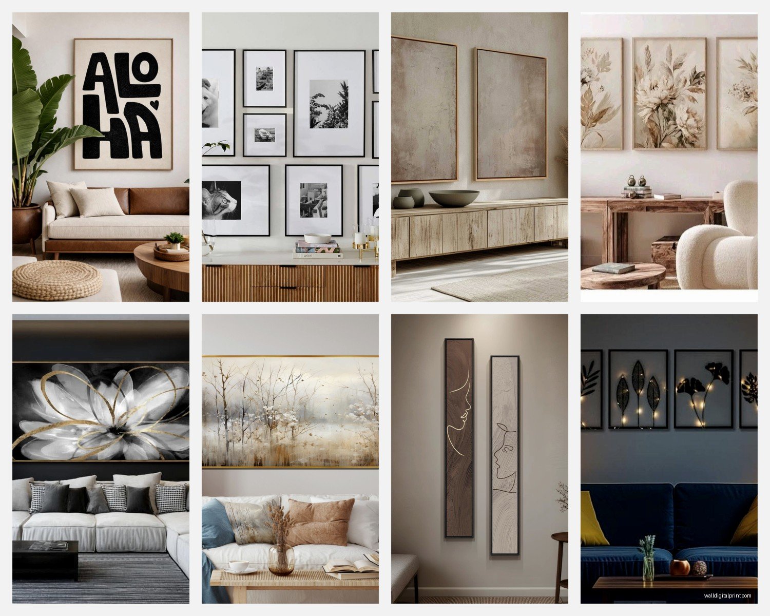 Wall Art for Living Room: Main Space Decorating Ideas
