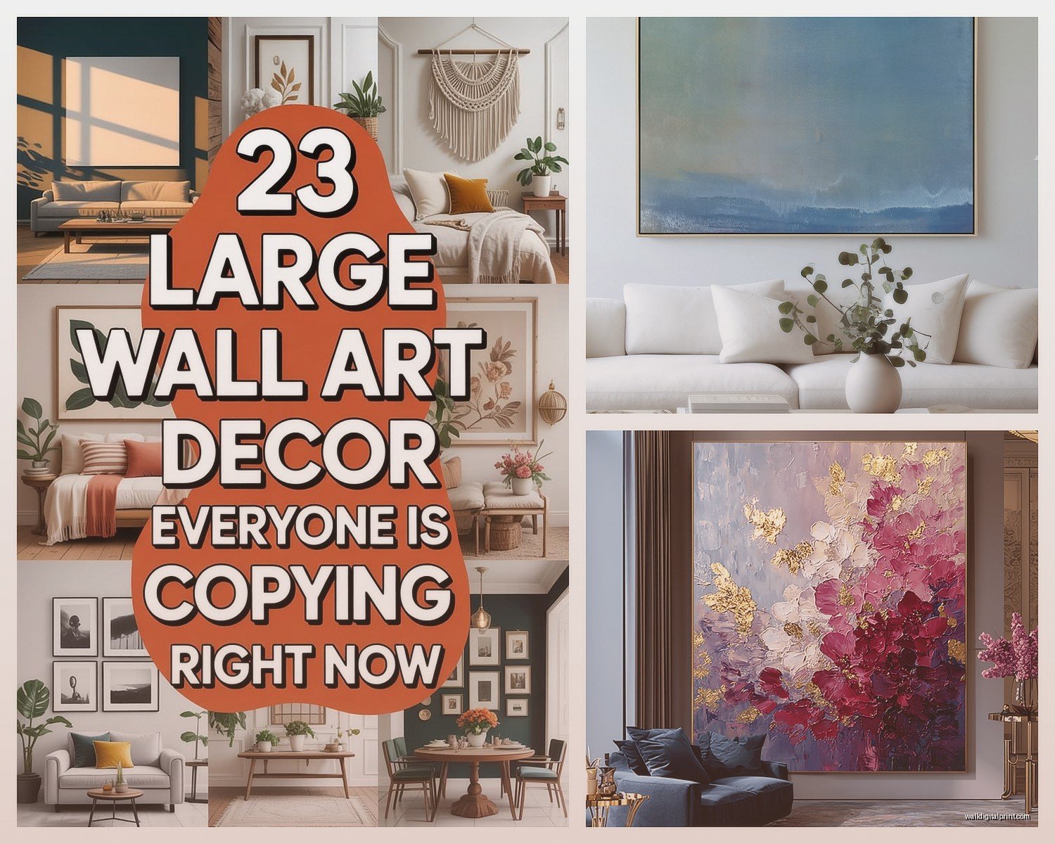 Wall Art Large Size: Oversized Piece Buying Guide