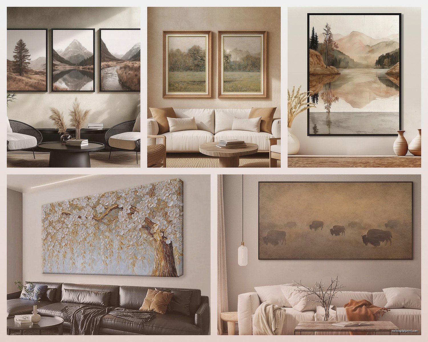 Wayfair Wall Art for Living Room: Online Store Main Space