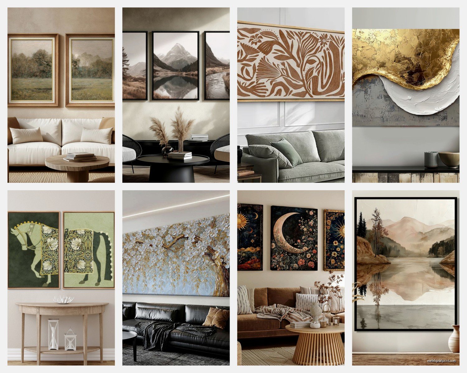Wayfair Wall Art for Living Room: Online Store Main Space