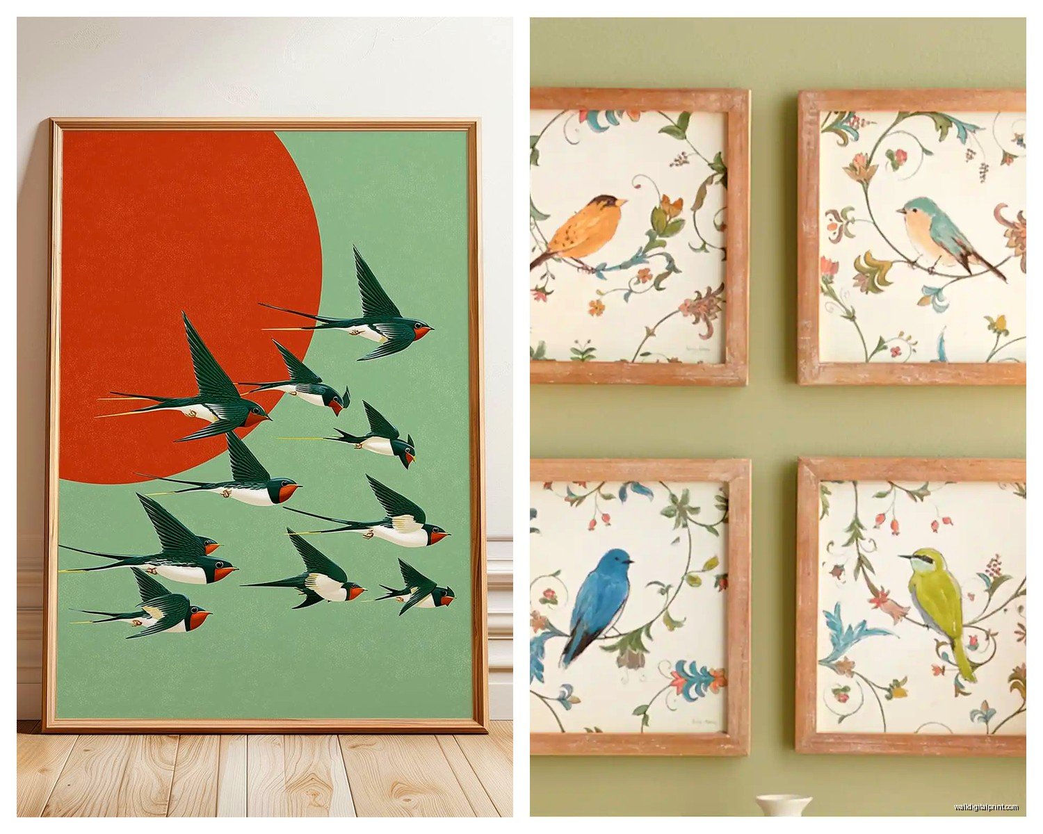 Bird Wall Art: Avian Nature & Birdwatching Decor