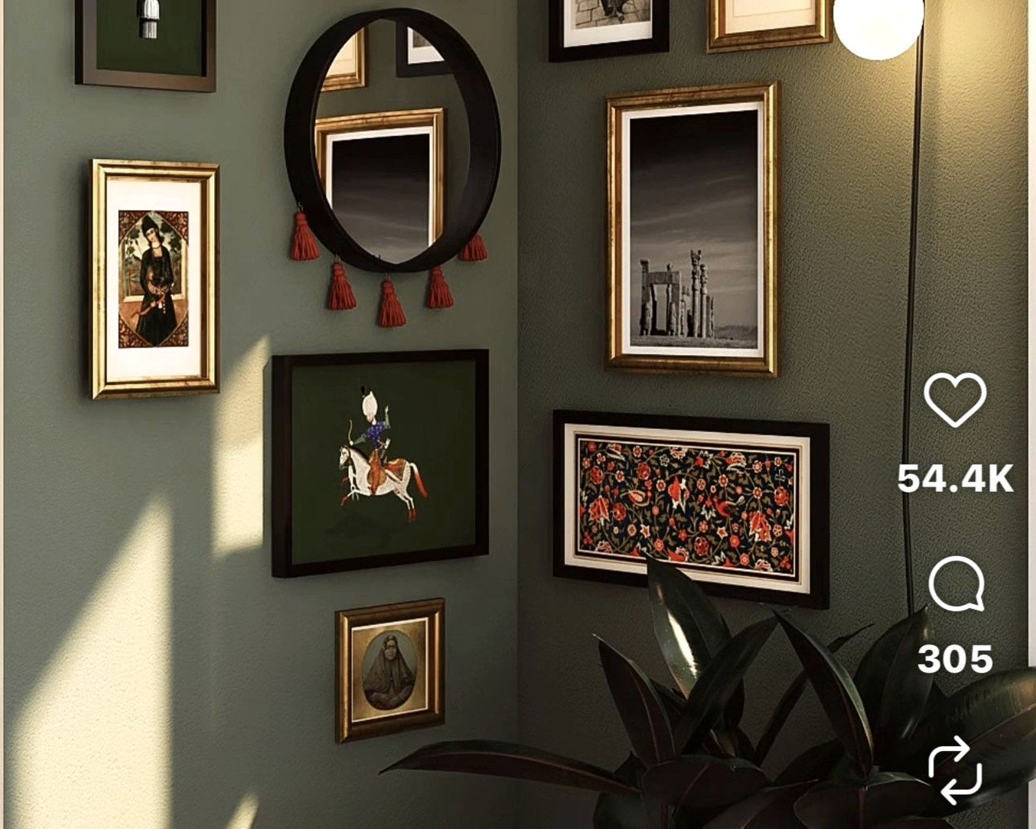 Corner Wall Art: Angled Space Filling Placement Ideas