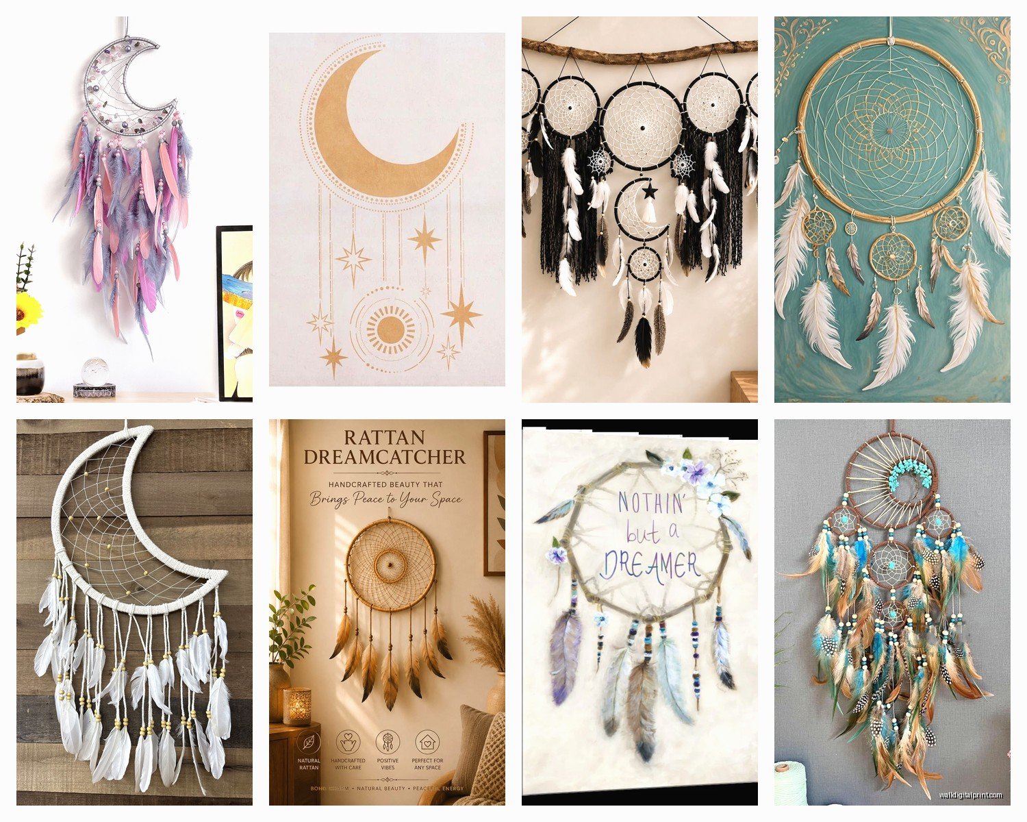Dream Catcher Wall Art: Native American Inspired Decor