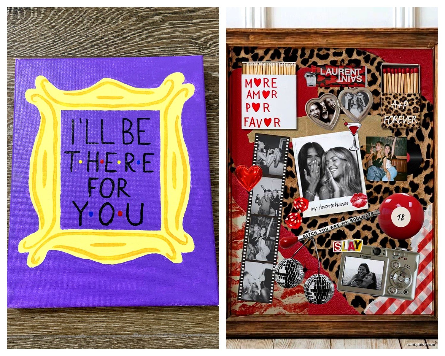 Friends Wall Art: TV Show Sitcom Fan Decor