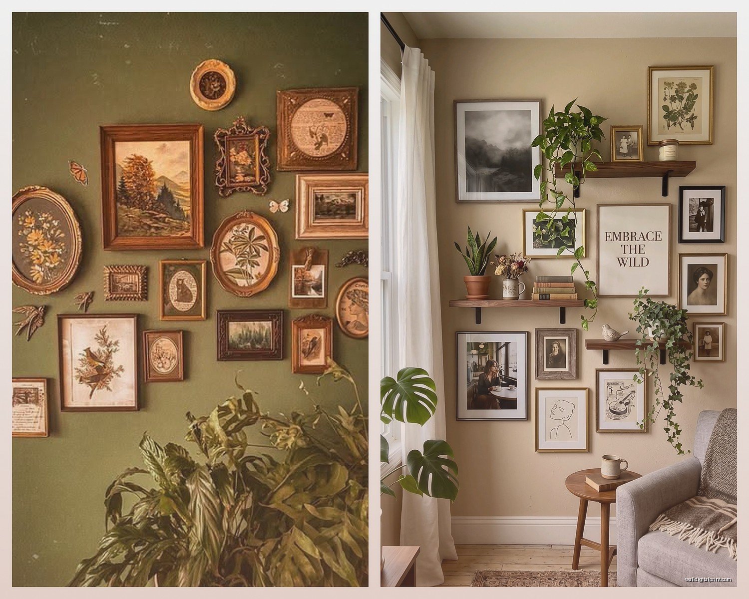 Gallery Wall Art: Curated Museum-Style Collections
