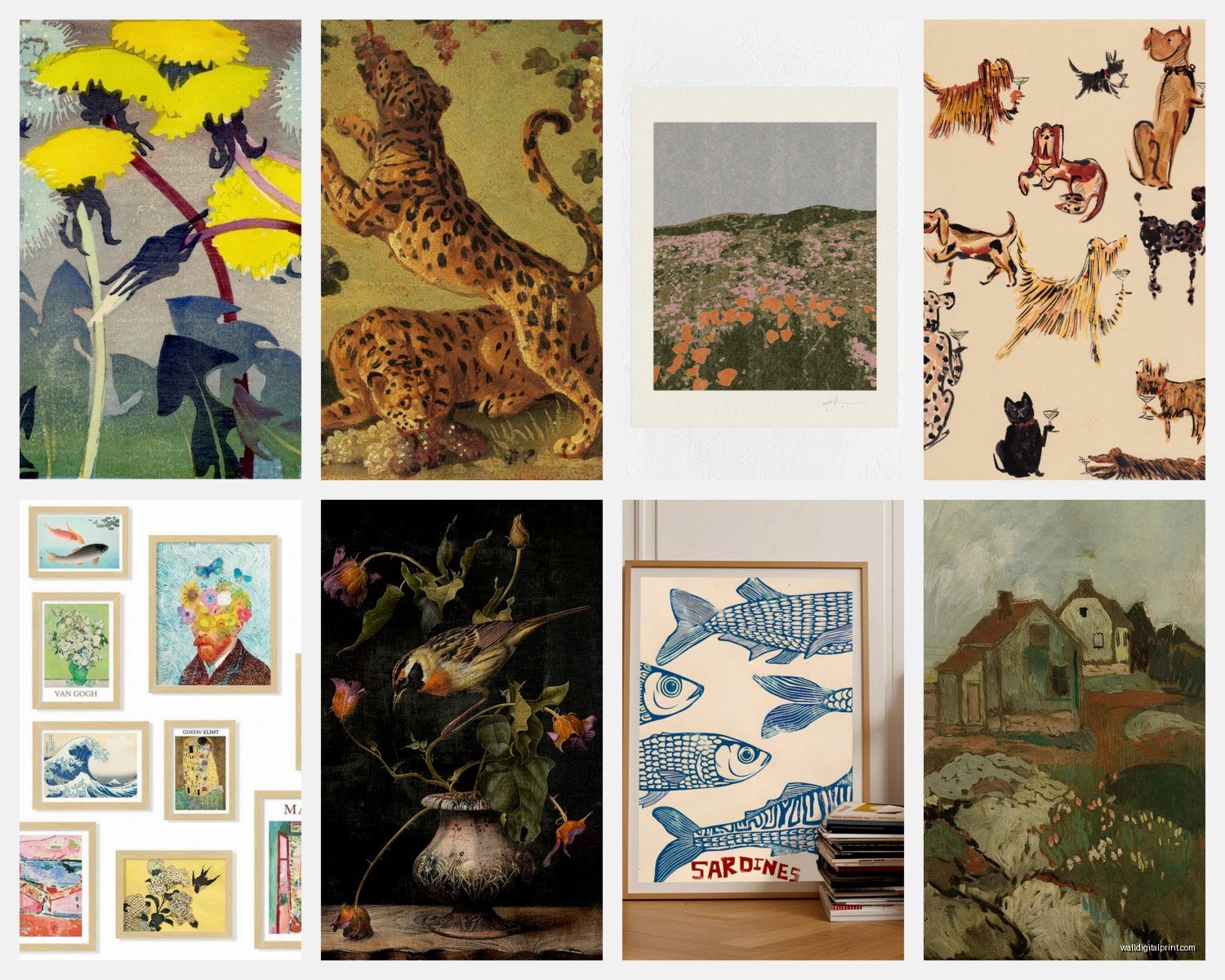 Gallery Wall Art Prints: Curated Multi-Frame Collections
