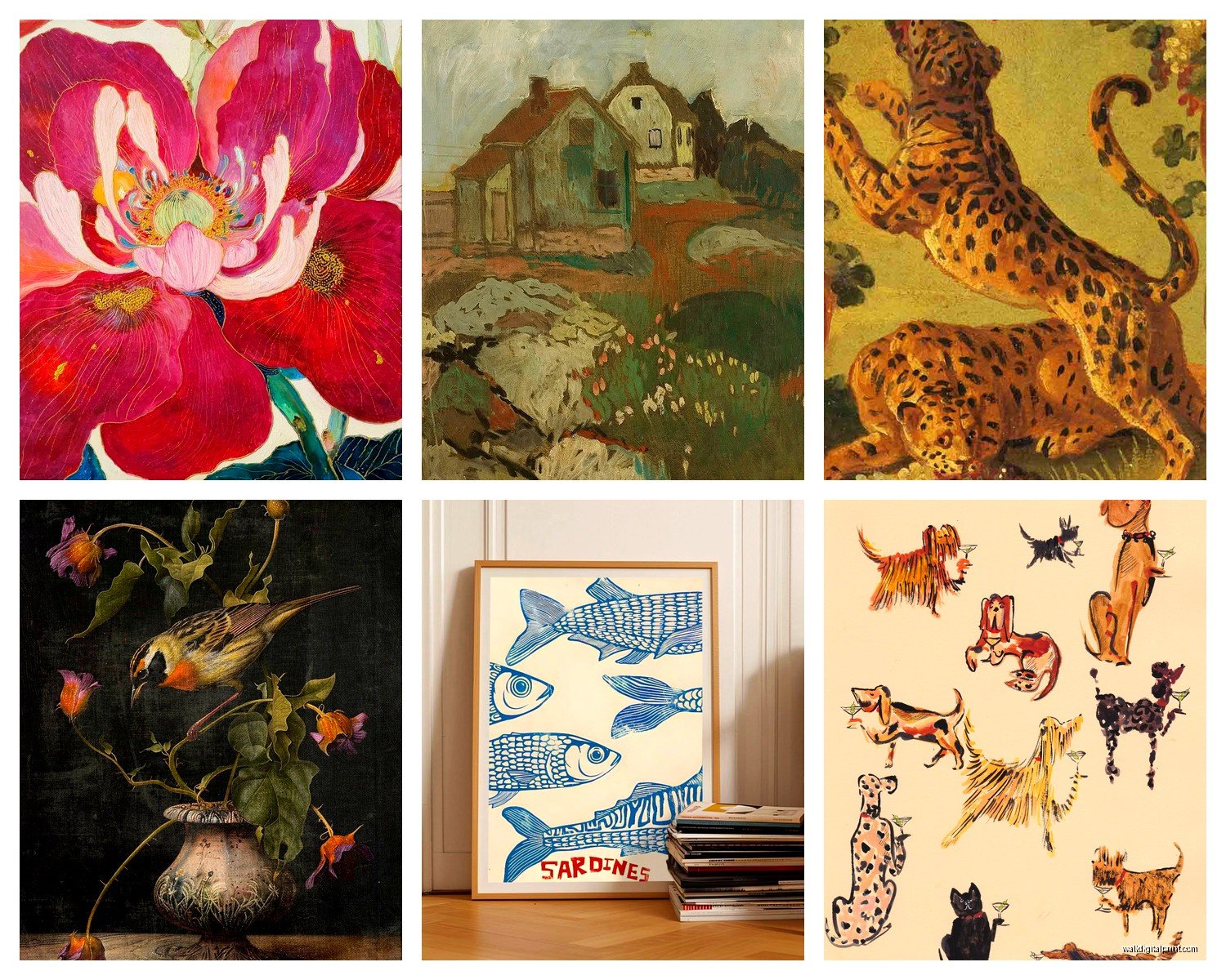 Gallery Wall Art Prints: Curated Multi-Frame Collections