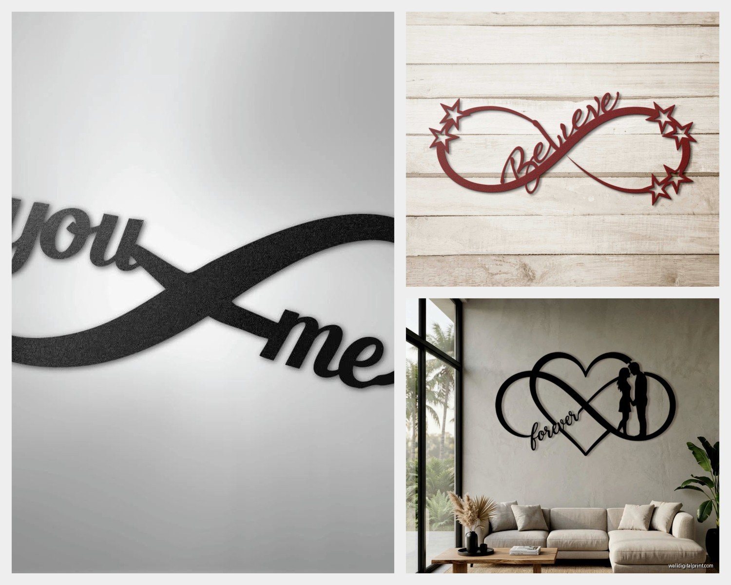 Infinity Wall Art: Symbol & Endless Loop Designs