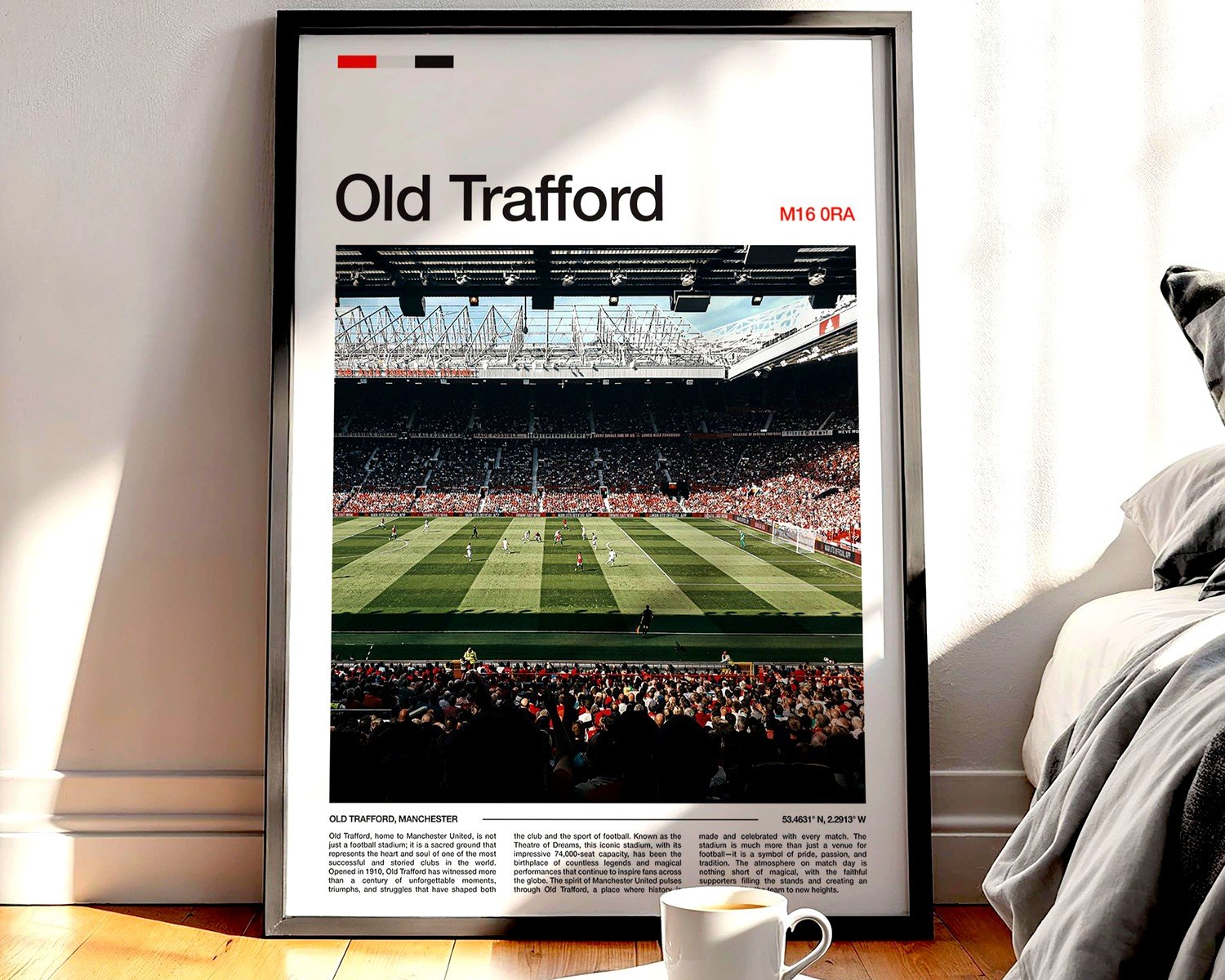 Manchester United Wall Art: Football Club Fan Decor