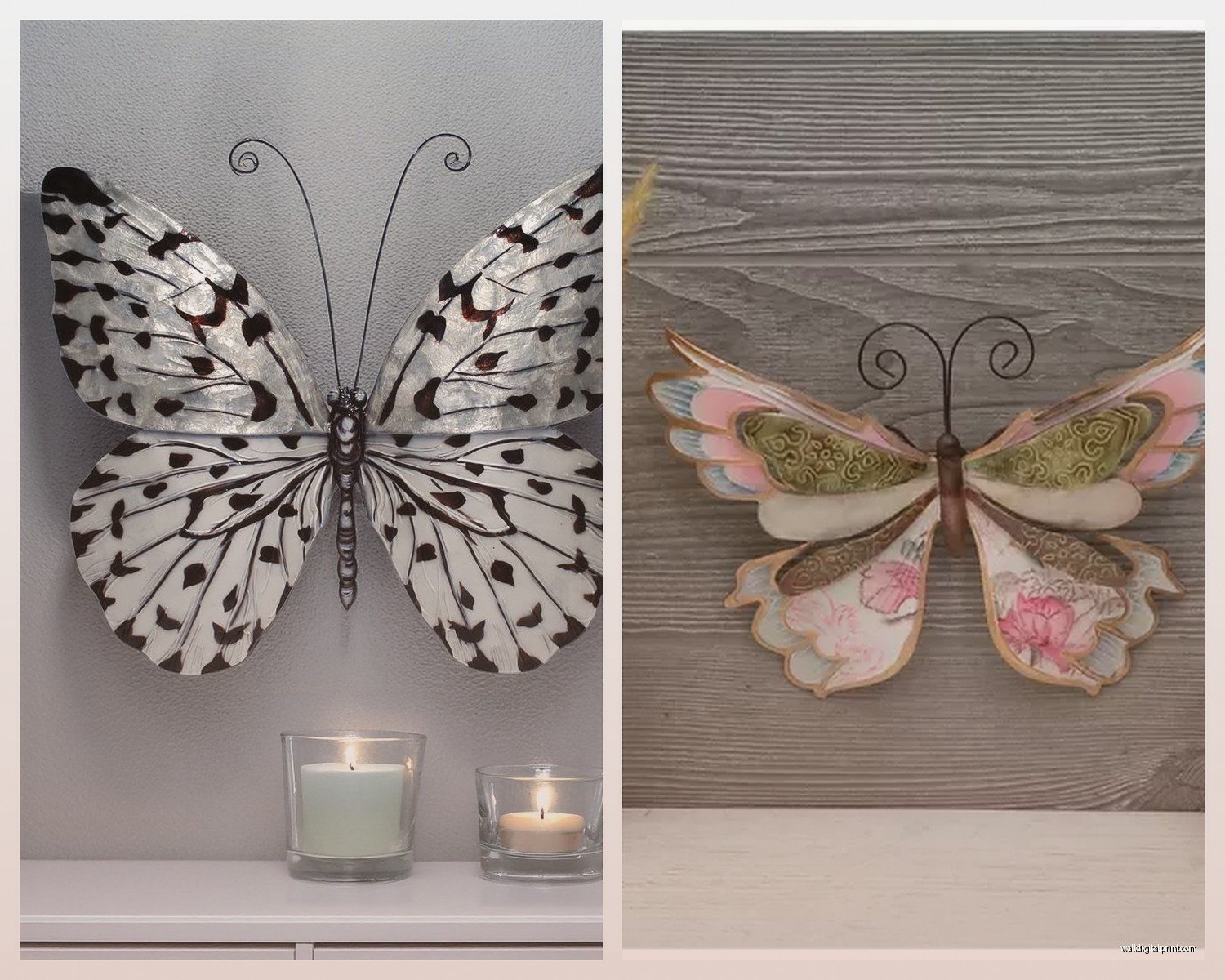 Metal Butterfly Wall Art: Garden-Inspired Sculptures