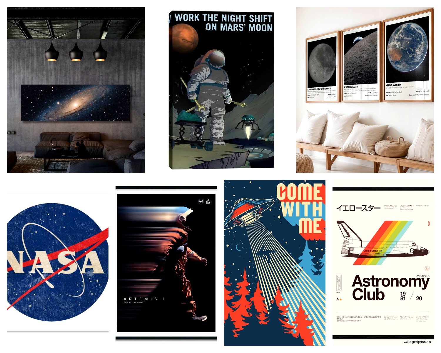 NASA Wall Art: Space Exploration & Astronomy Decor