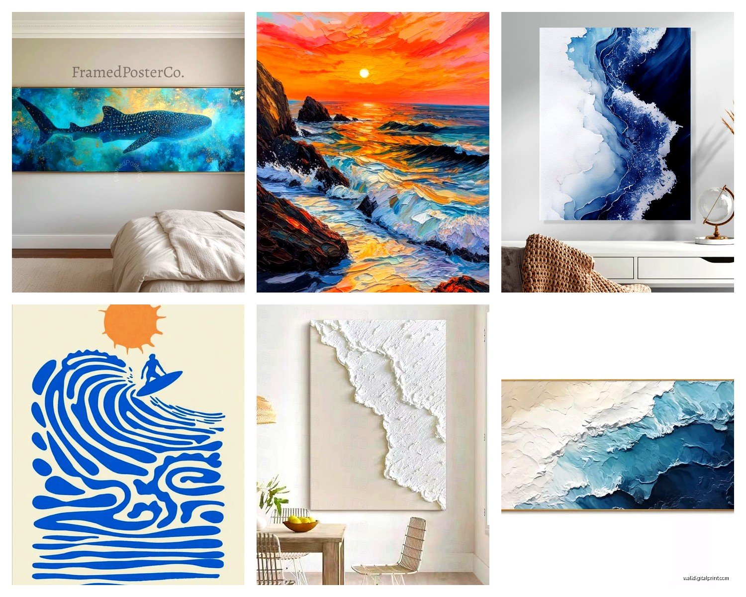 Ocean Wall Art: Seascape Photography & Marine Decor