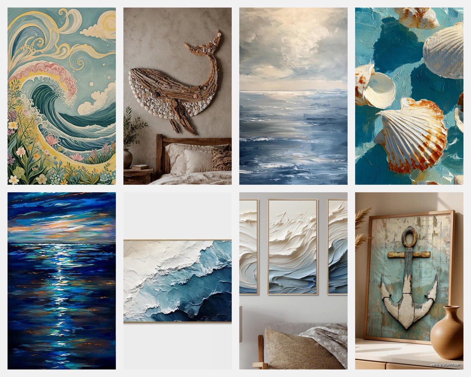 Sea Wall Art: Ocean Life & Underwater Photography