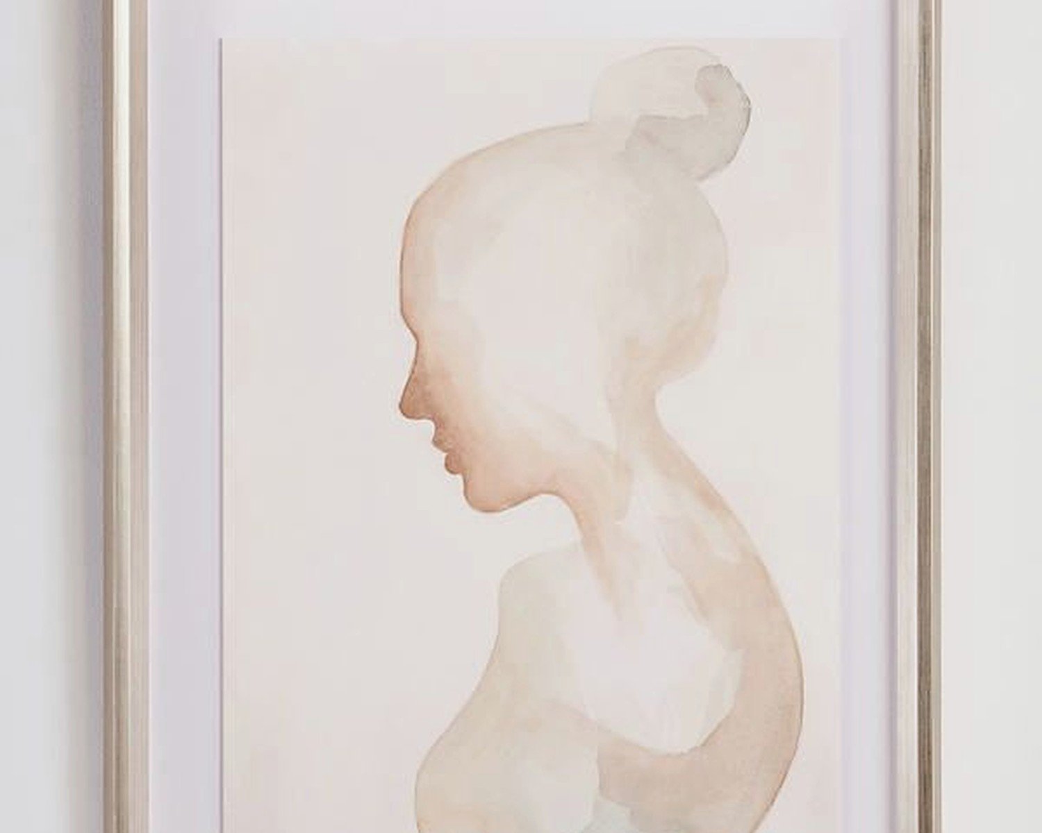Silhouette Wall Art: Shadow Outline Profile Black Designs