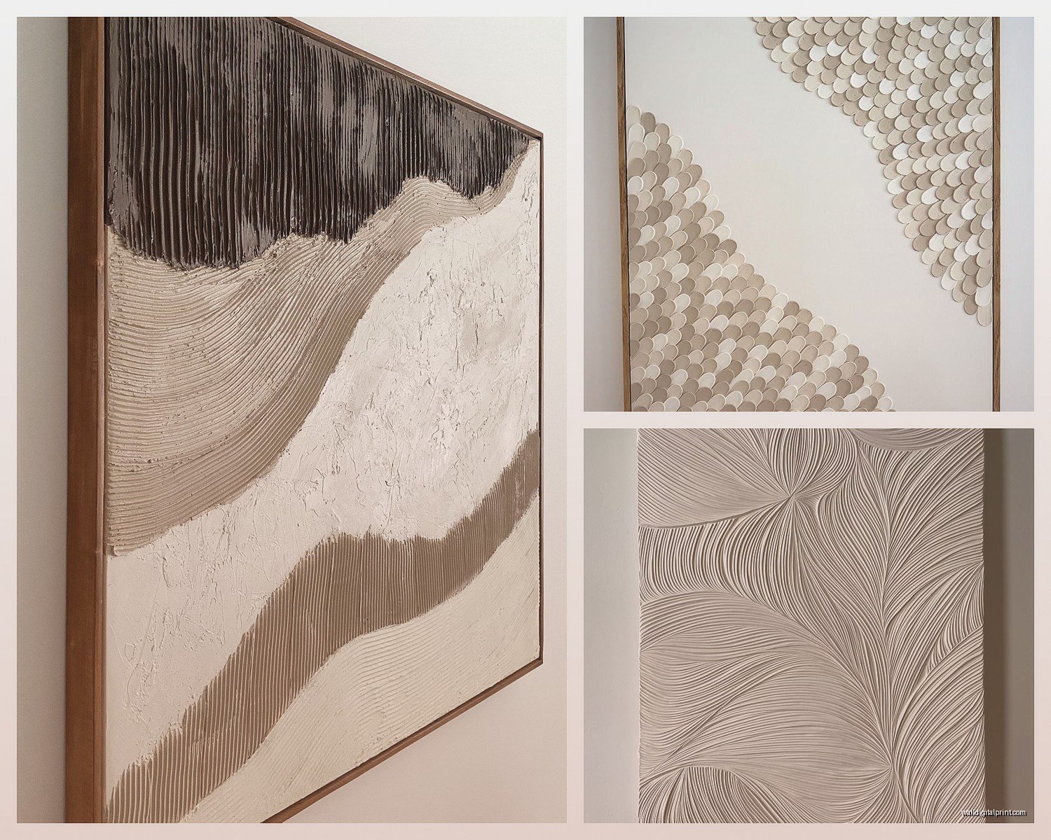 Spackle Wall Art: Textured Plaster Relief Technique