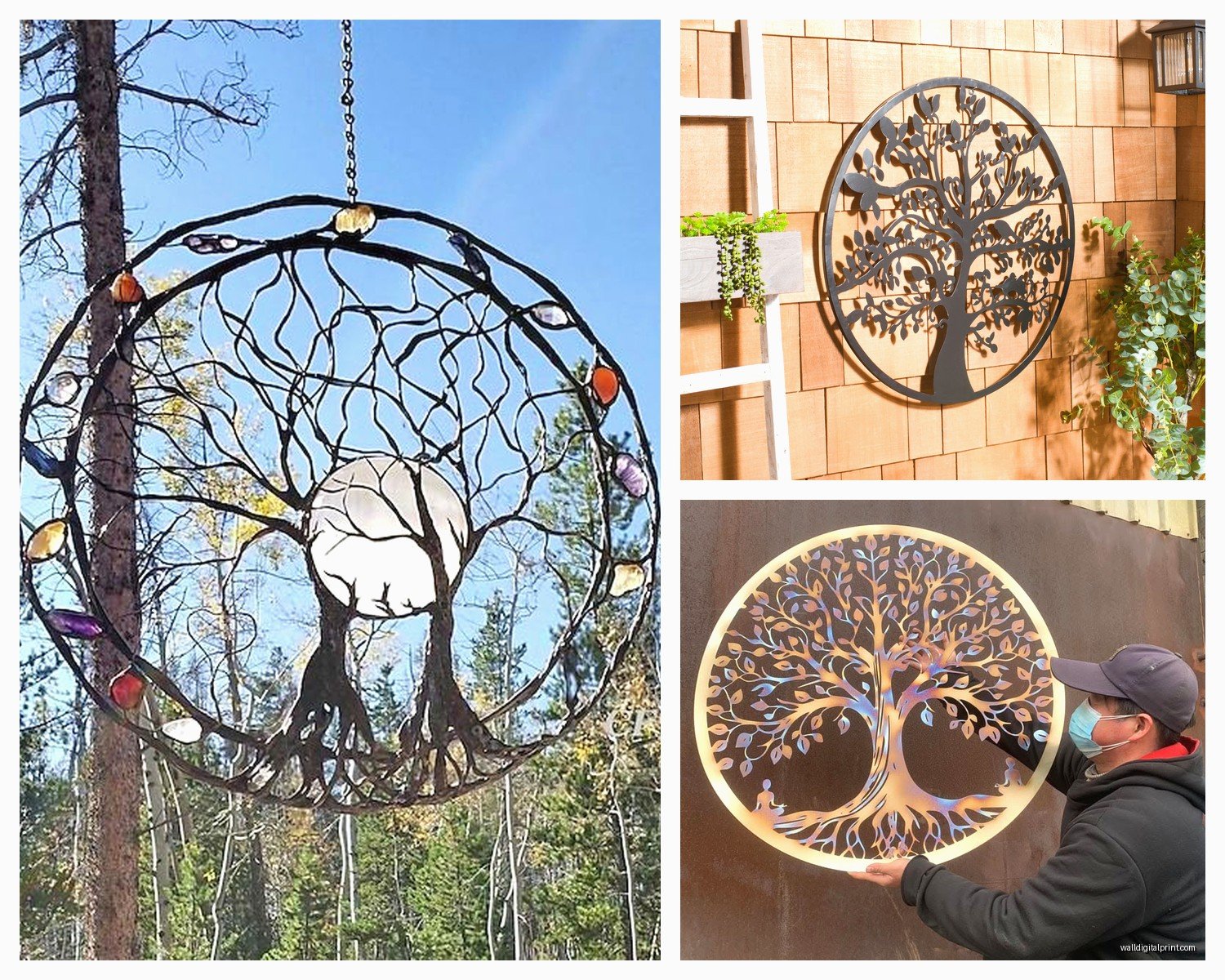 Tree of Life Metal Wall Art: Symbolic Sculptures & Designs