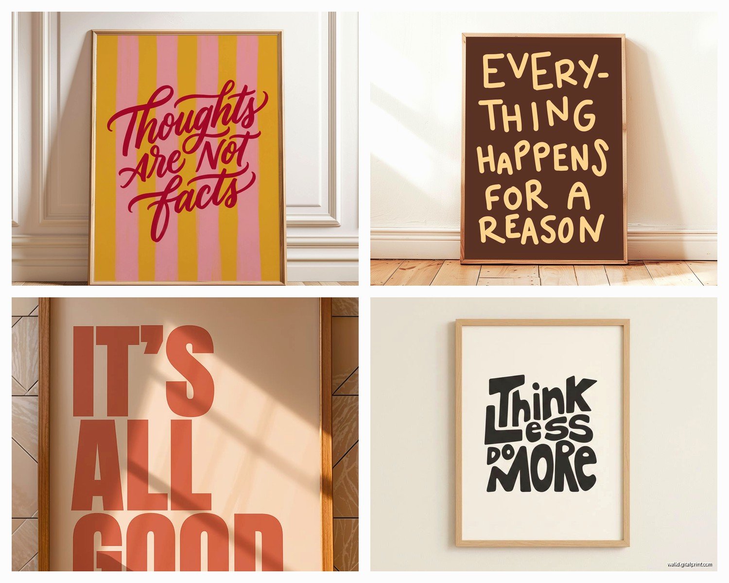 Typography Wall Art: Letter & Word Design Art