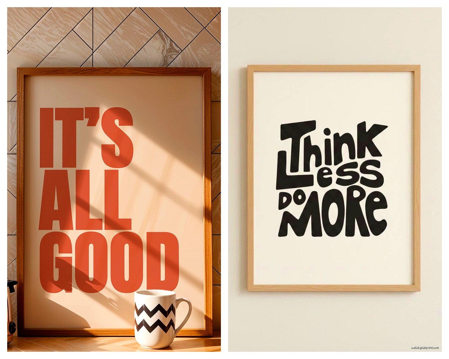 Typography Wall Art: Letter & Word Design Art