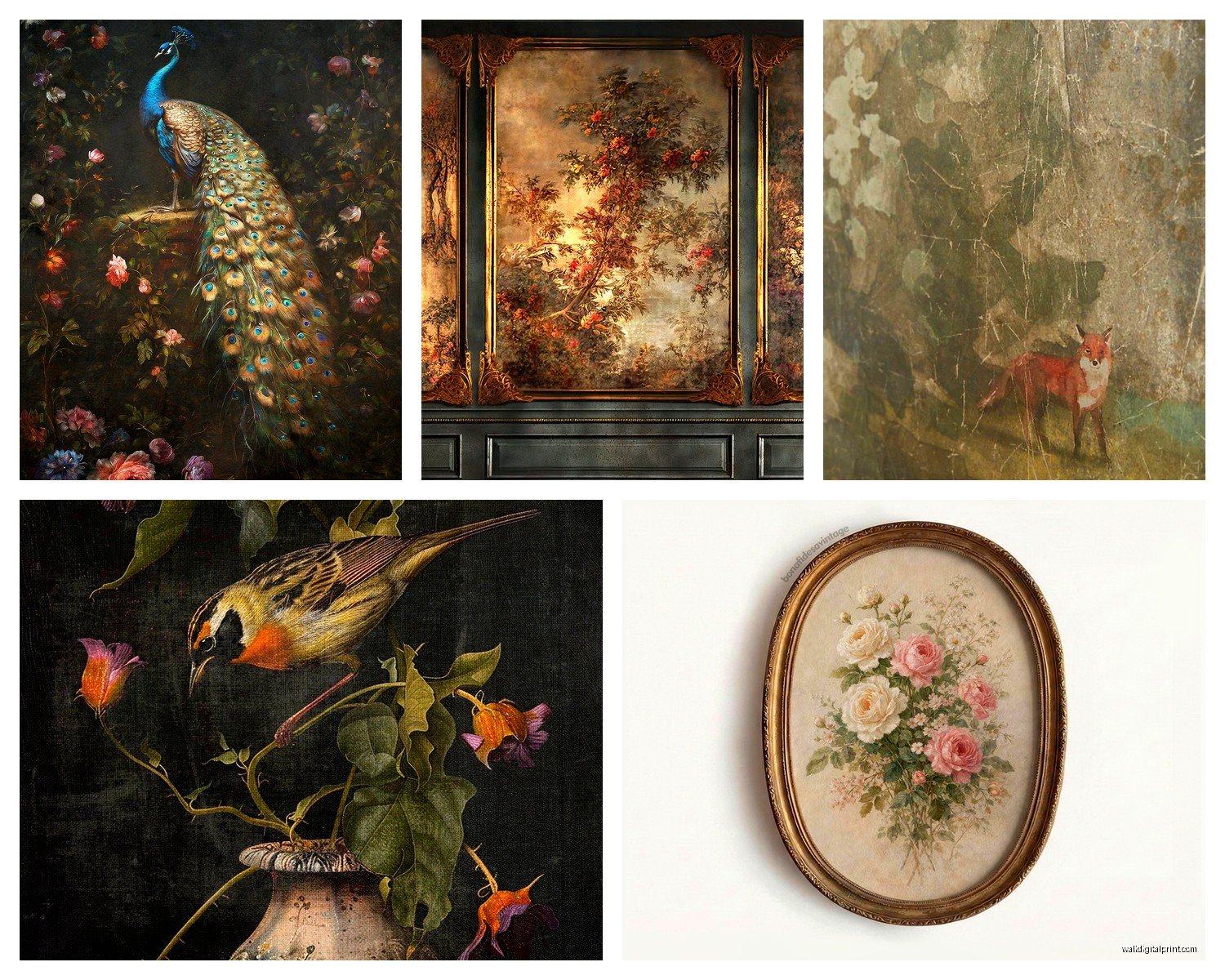 Victorian Wall Art: 19th Century Ornate Historical Decor