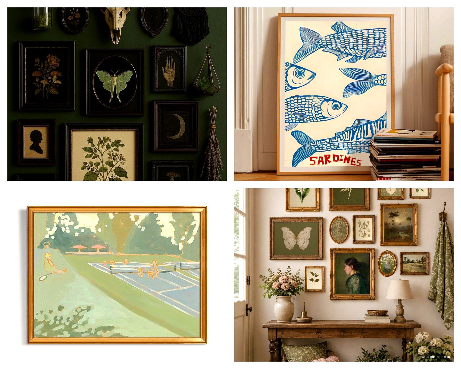 Wall Art in Room: Placement & Display Ideas by Space